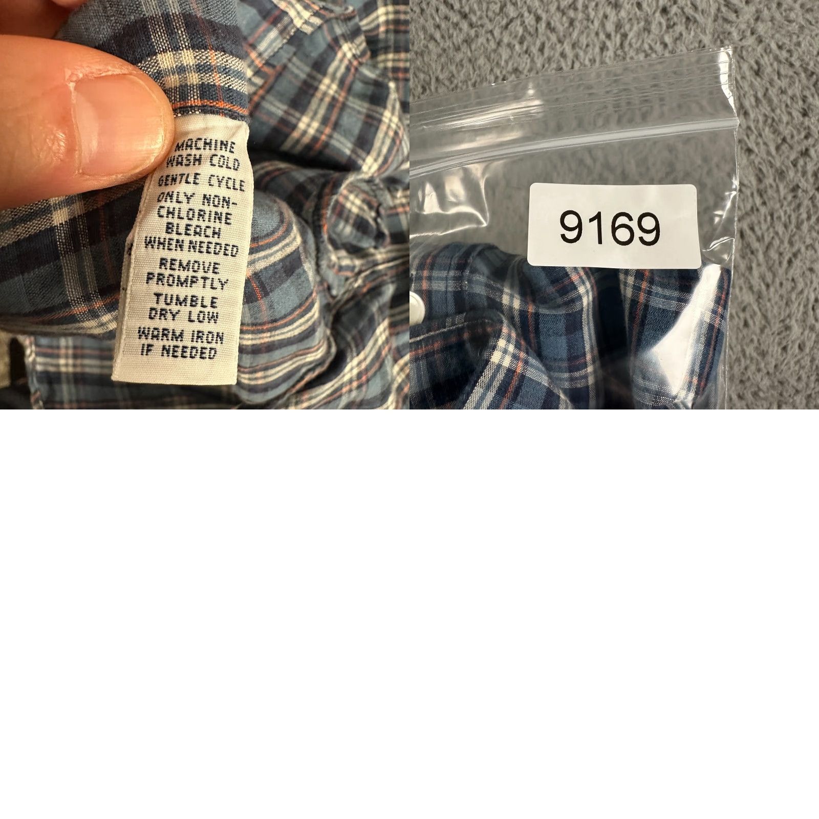Polo Ralph Lauren Polo Ralph Lauren Shirt Mens Medium Plaid Button-Up Linen Cotton Long Sleeve Size US M / EU 48-50 / 2 - 8 Thumbnail