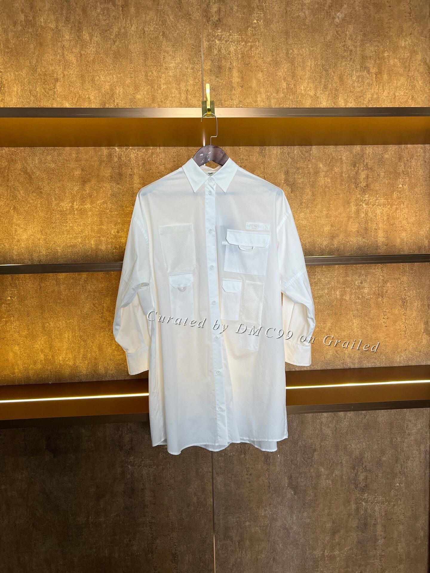 Fendi Fendi Pocket Shirt Size XS / US 0-2 / IT 36-38 - 1 Thumbnail