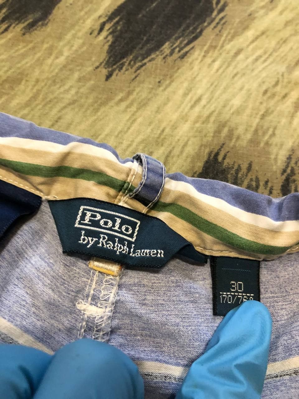 Polo Ralph Lauren Vintage Polo Ralph Lauren Striped Shorts Size 30 Size US 30 / EU 46 - 2 Thumbnail