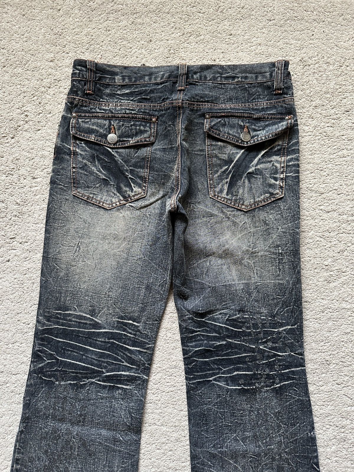 LOWBOX 2000s Lowbox Stonewash Jeans Size US 32 / EU 48 - 15 Thumbnail