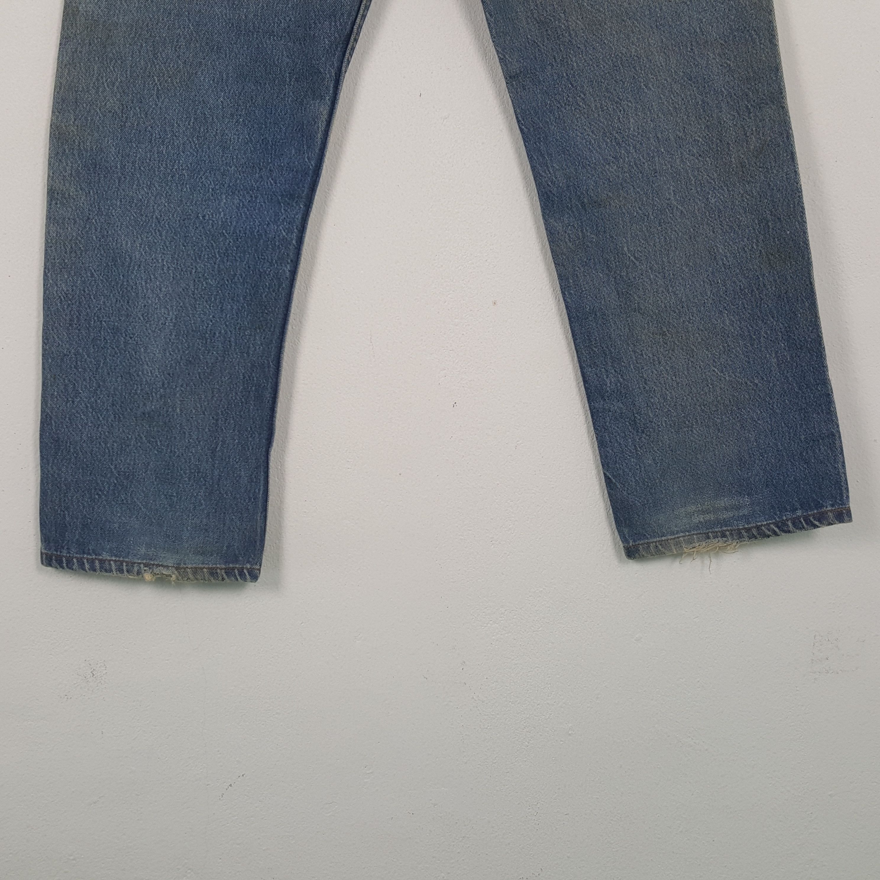Levi's Levis Streetwear Style Distressed Jeans RR9 Size US 33 - 6 Thumbnail