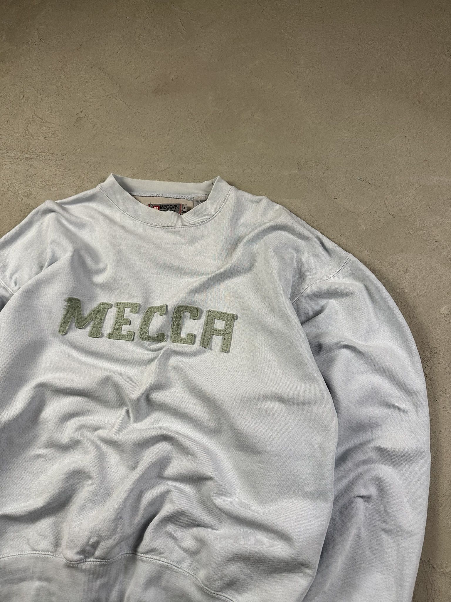 Mecca 2000s Mecca Hiphop Logo Spellout Boxy Crewneck Size US M / EU 48-50 / 2 - 7 Thumbnail