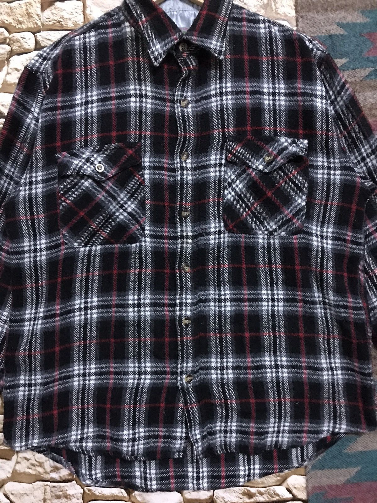 Flannel Robinson Flannel Casual Shirt Size US L / EU 52-54 / 3 - 3 Thumbnail