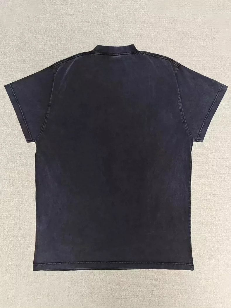 Balenciaga Balenciaga Iron Tower Washed Short Sleeves Size US S / EU 44-46 / 1 - 2 Thumbnail