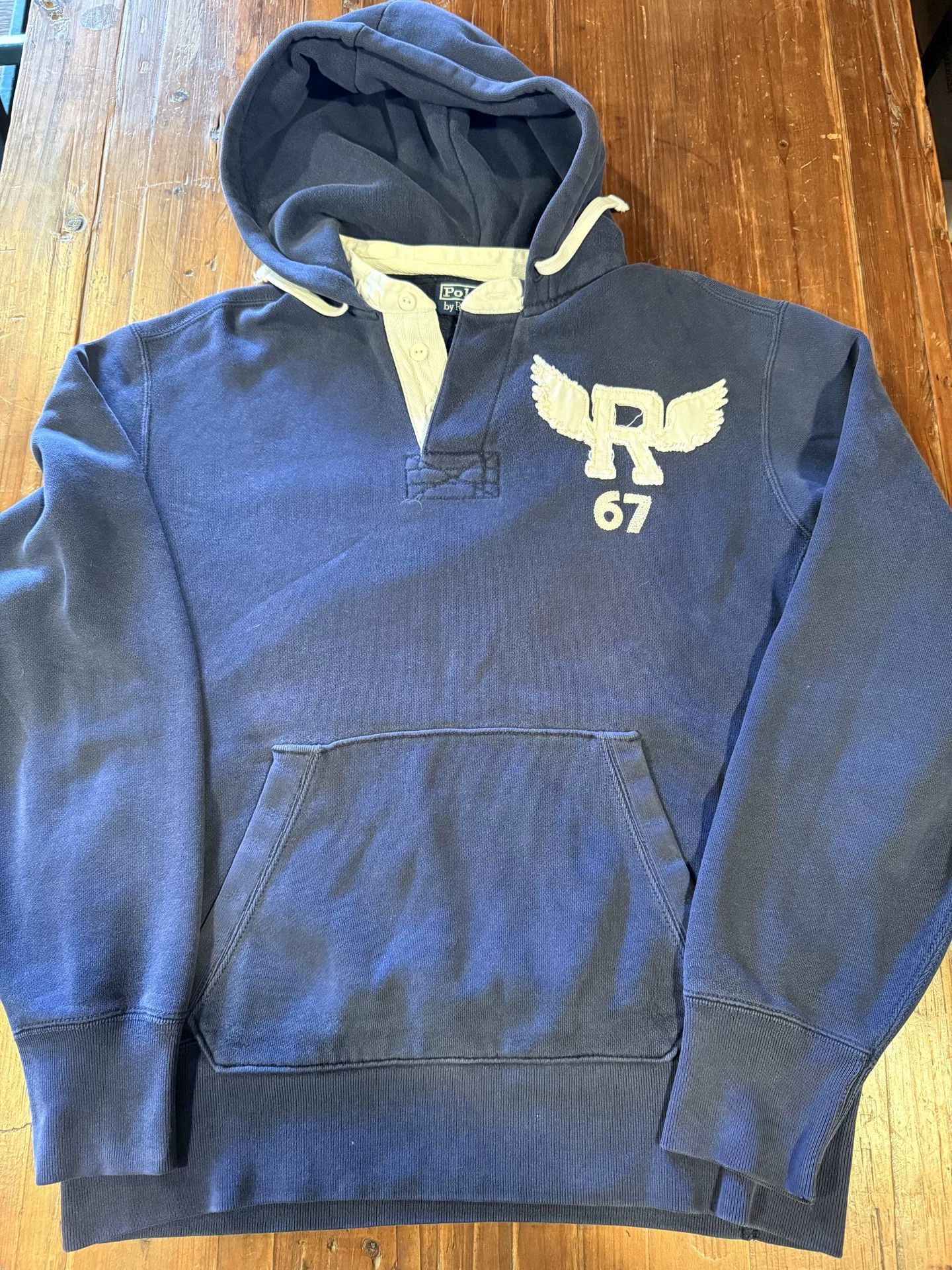Polo Ralph Lauren Polo by Ralph Lauren Vintage Hoodie Size US M / EU 48-50 / 2 - 1 Thumbnail