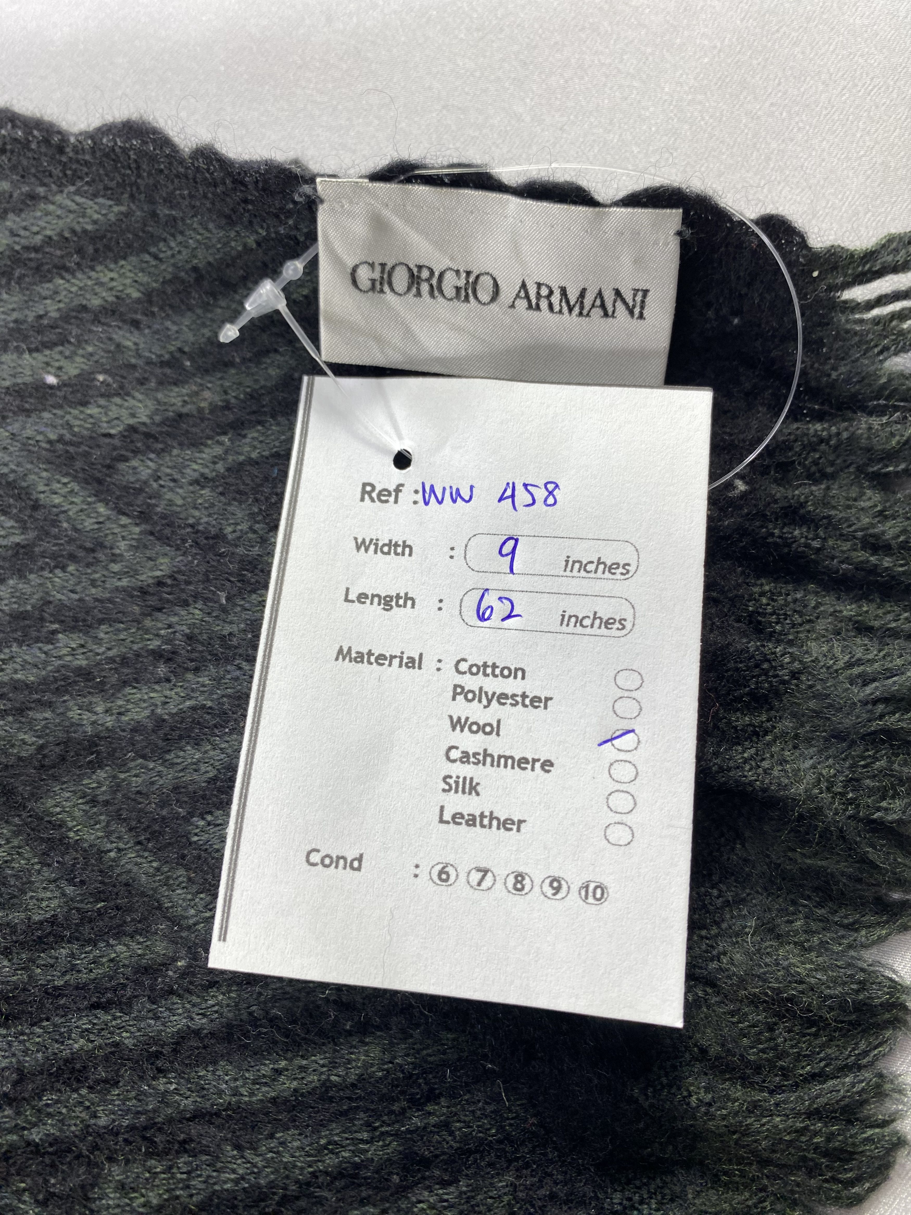 Giorgio Armani Giorgio Armani Scarf / Muffler / Neckwear - WW458 Size ONE SIZE - 6 Thumbnail