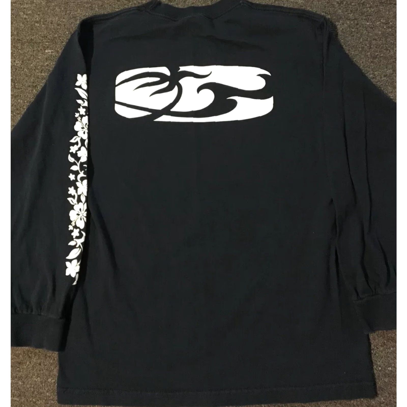 CO VINTAGE Honolulu Surf Co Shirt M Long Sleeve Blue Surfing Beach 90s Hawaii Flower Surf Ocean Beach Mens Size US M / EU 48-50 / 2 - 2 Thumbnail