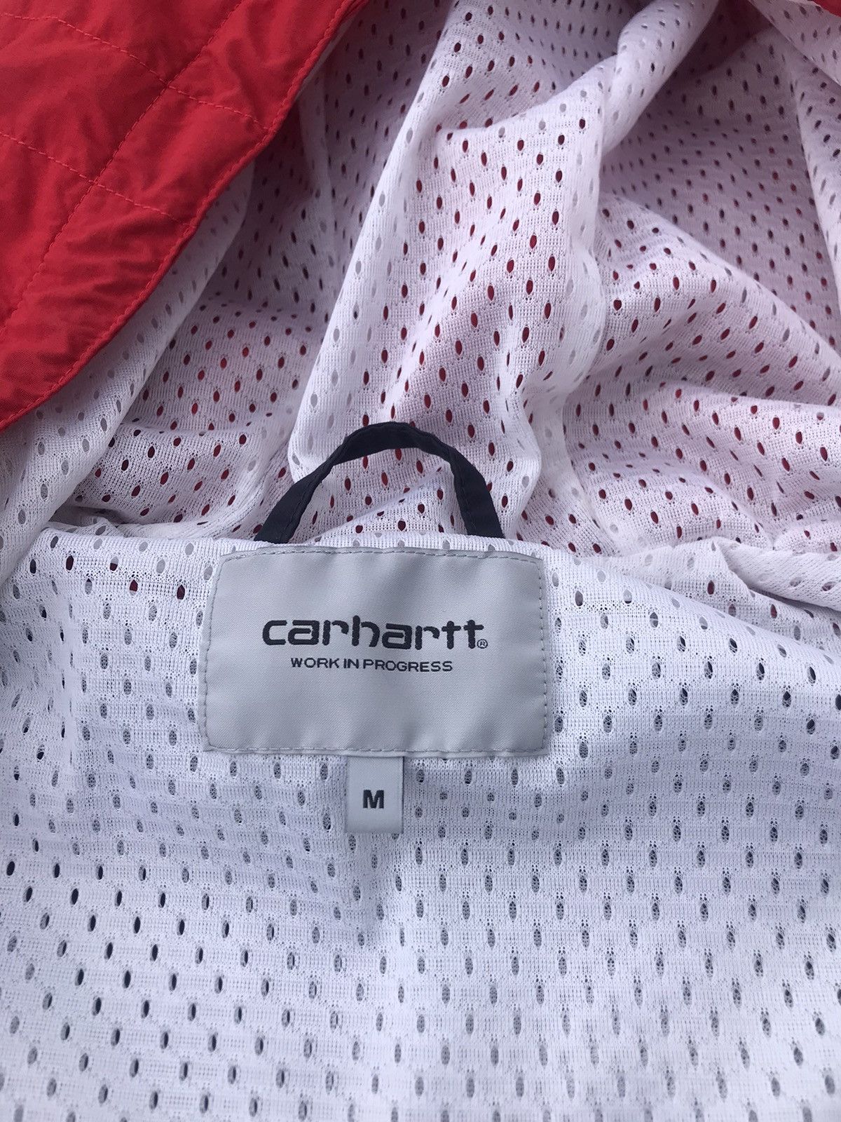Carhartt × Carhartt Wip × Japanese Brand Carhatt Half zipper hoodie jacket 🧥 Size US M / EU 48-50 / 2 - 13 Thumbnail