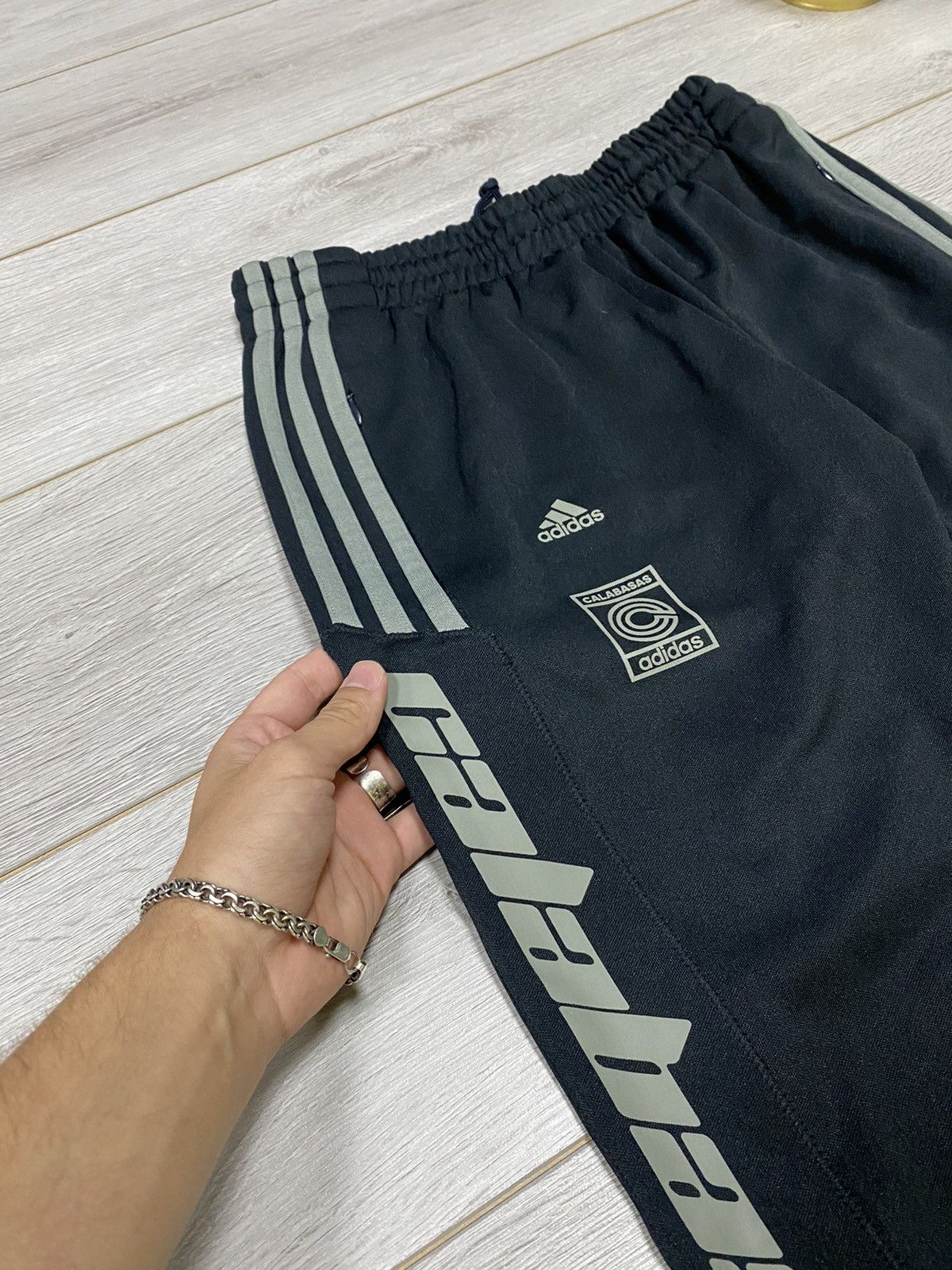 Adidas × Kanye West Adidas Calabasas vintage three stripes pants Size US 30 / EU 46 - 3 Thumbnail