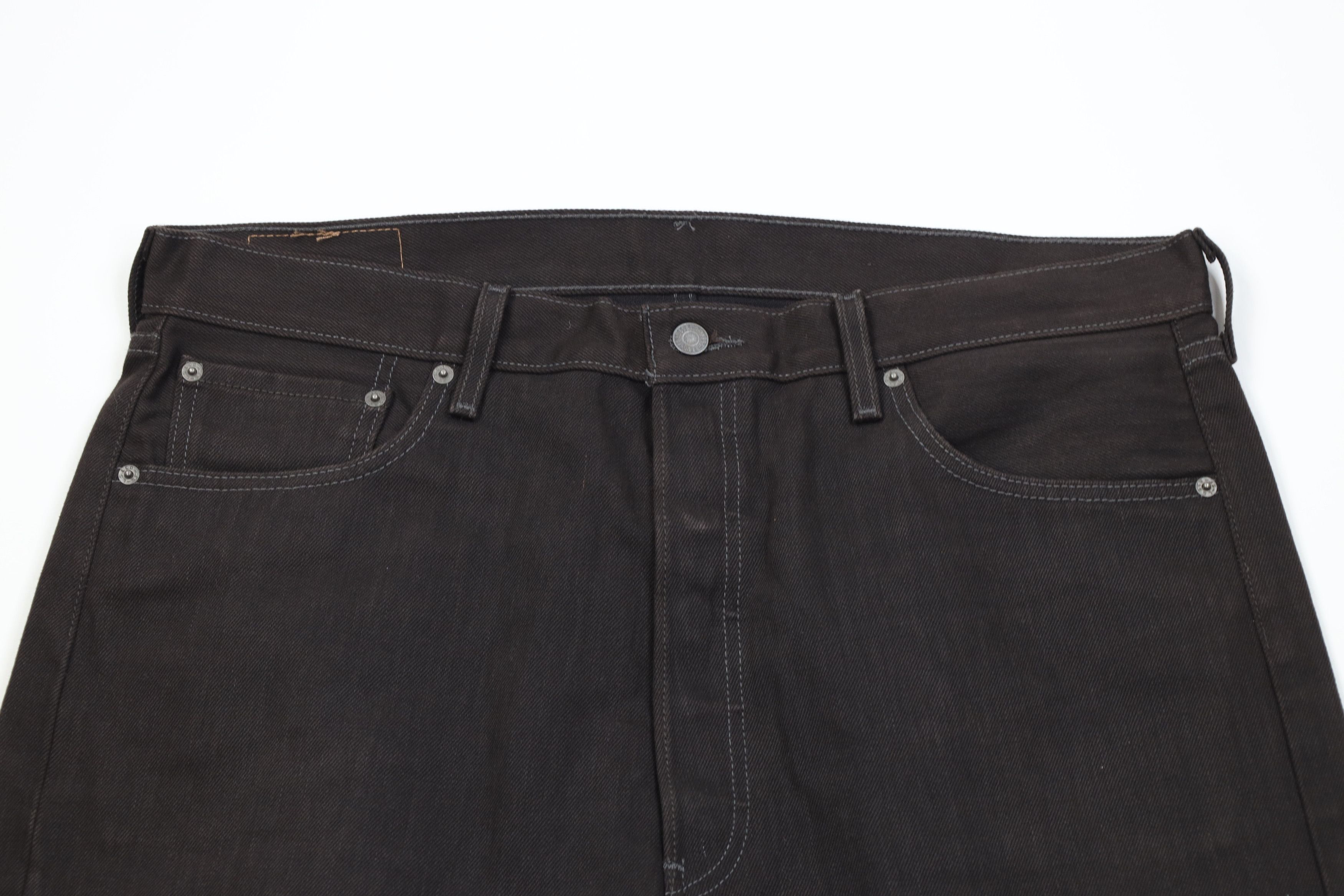 Levi's Vintage Y2K Levis 501xx Fly Original Straight Leg Jeans Size US 38 / EU 54 - 2 Thumbnail