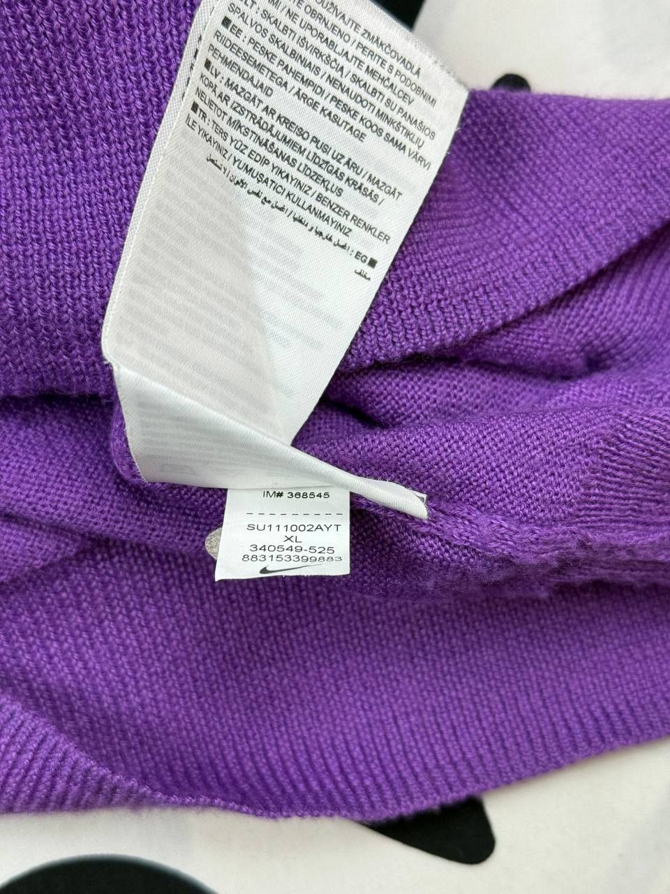 Nike Nike Golf Sweater Vest Wool Blend Knit PurpleMens Size XL Size US XL / EU 56 / 4 - 5 Thumbnail