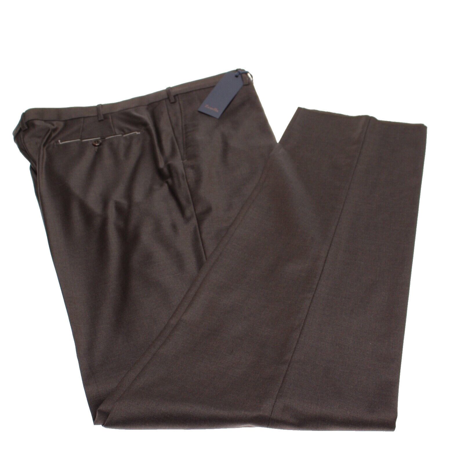 Zanella Zanella New with tags Dress Pants Size 40 US In Brown Size US 40 / EU 56 - 2 Thumbnail