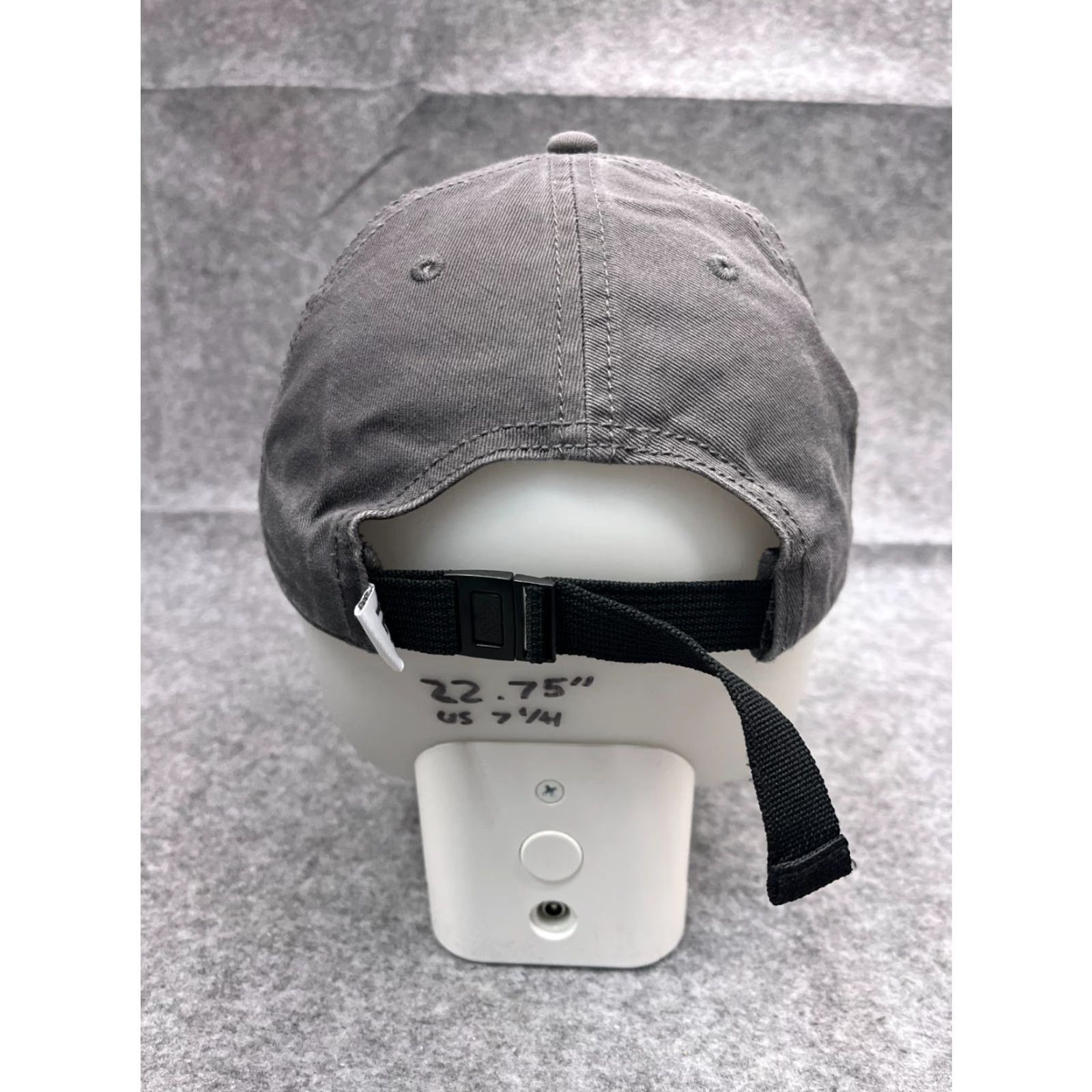 Yeti Yeti Baseball Cap Hat Cap Strap Back One Size Adult Gray 100% Cotton Twill Casual Baseball Hat Mens Size ONE SIZE - 6 Thumbnail