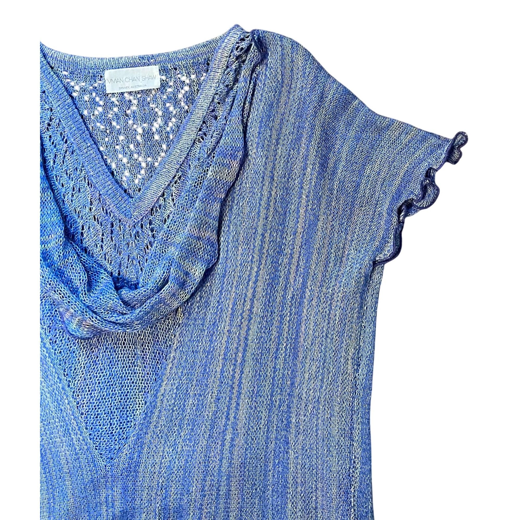 Other $900 VTG OOAK Vivian Chan Shaw 14 16 18 Skirt Set Sweater Ha Size XXL / US 16-18 / IT 52-54 - 9 Thumbnail