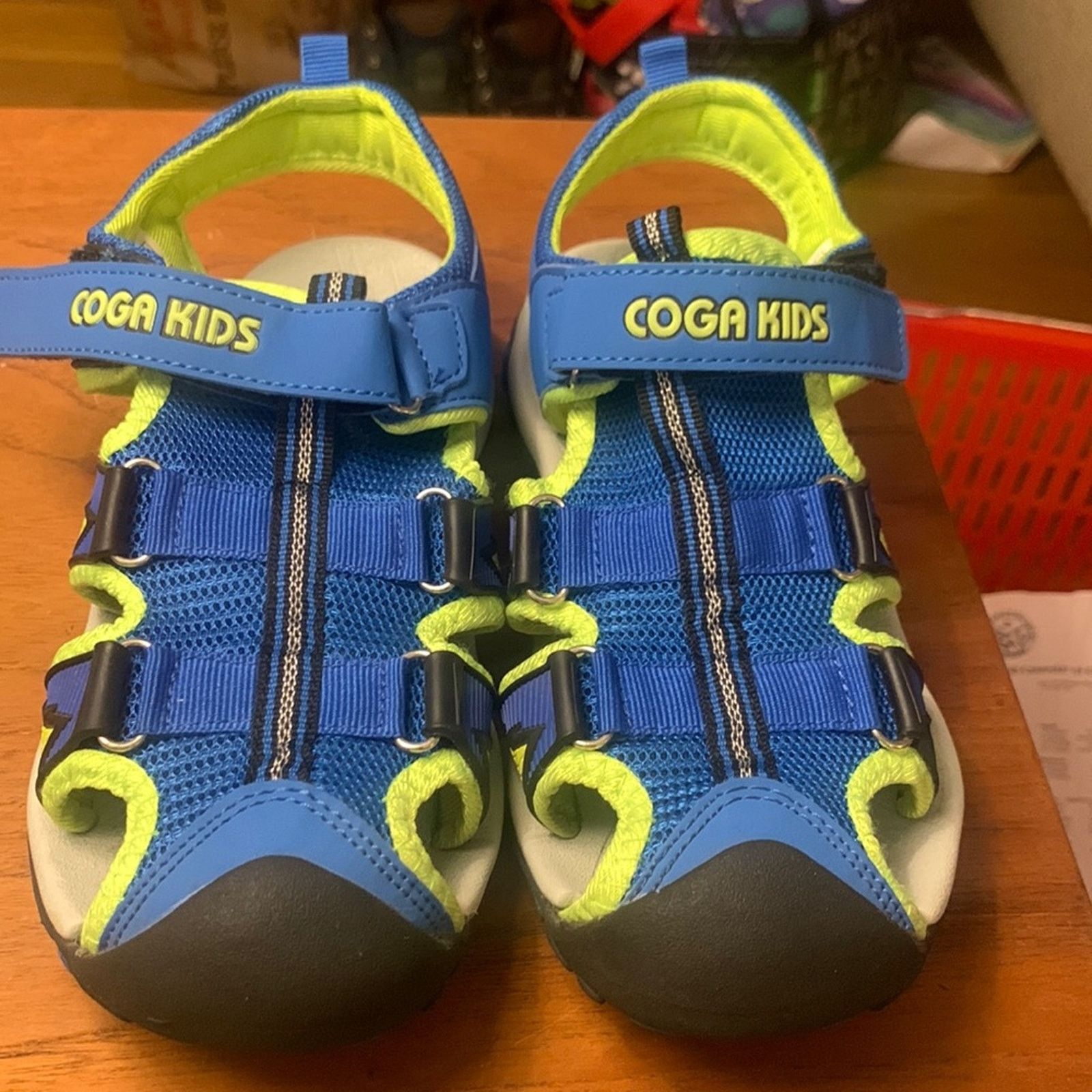 Vintage Coga kids water sandals beach sport summer sandals Size US 5 / IT 35 - 1 Thumbnail