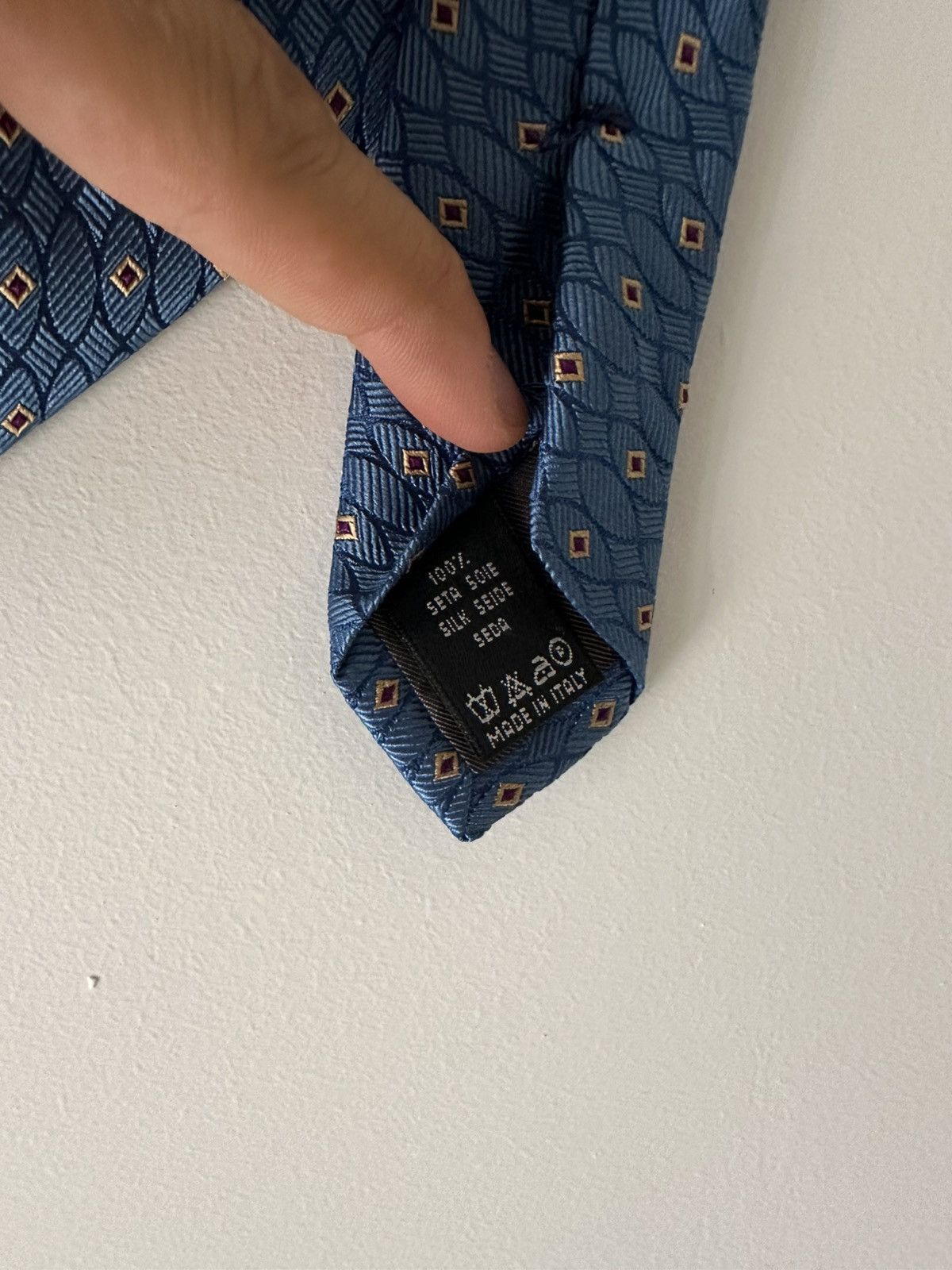 Valentino Valentino 100% Silk Tie – Made in Italy Size ONE SIZE - 6 Thumbnail