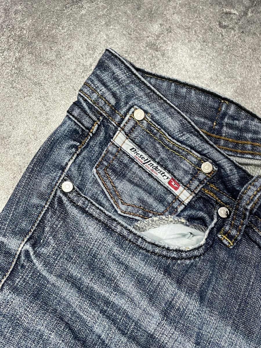 Diesel 🔥RARE🔥Diesel Vintage 90s Denim Pants Rare Hype Y2K Size US 28 / EU 44 - 4 Thumbnail
