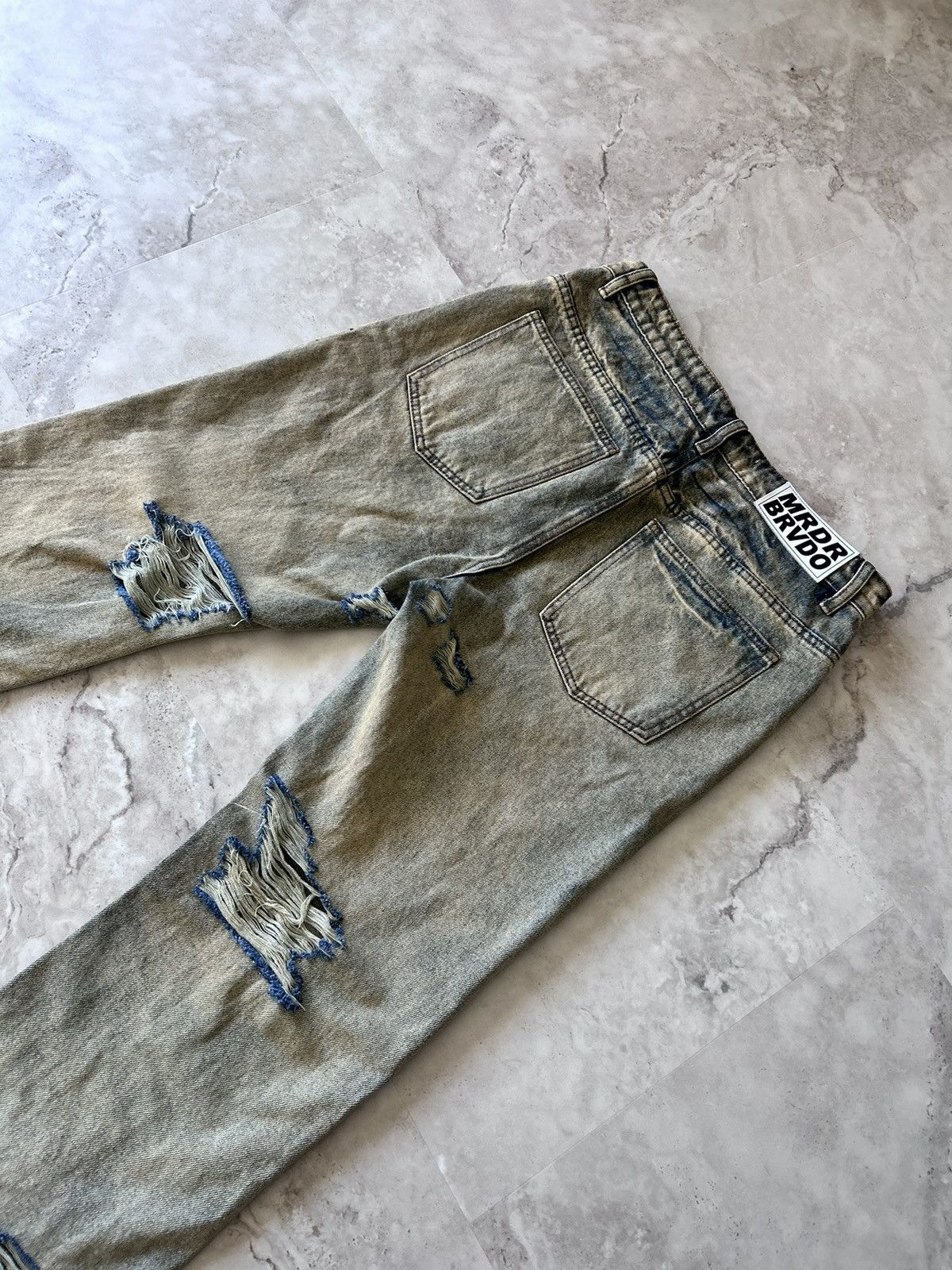 Who Decides War Who Decides War Denim Washed Blue Size 30 Size US 30 / EU 46 - 8 Thumbnail