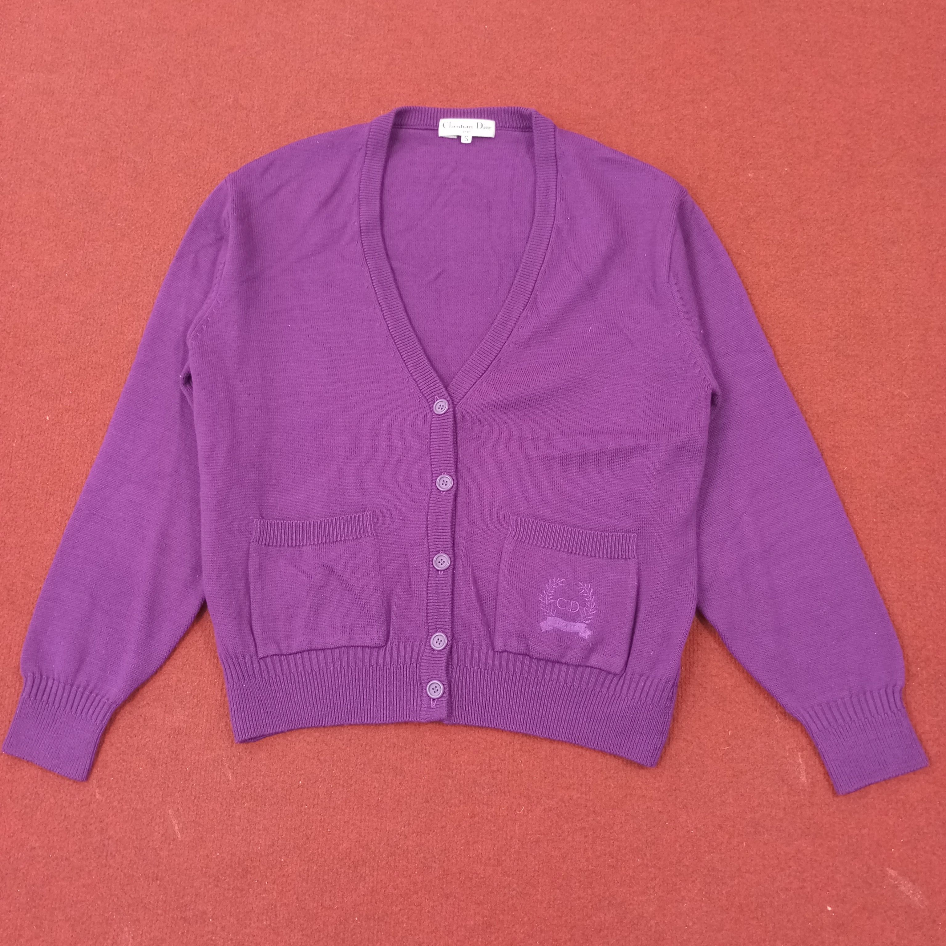 Christian Dior Monsieur Christian Dior Sports Fashion Style Cardigan Sweater c233n2 Size US S / EU 44-46 / 1 - 1 Thumbnail