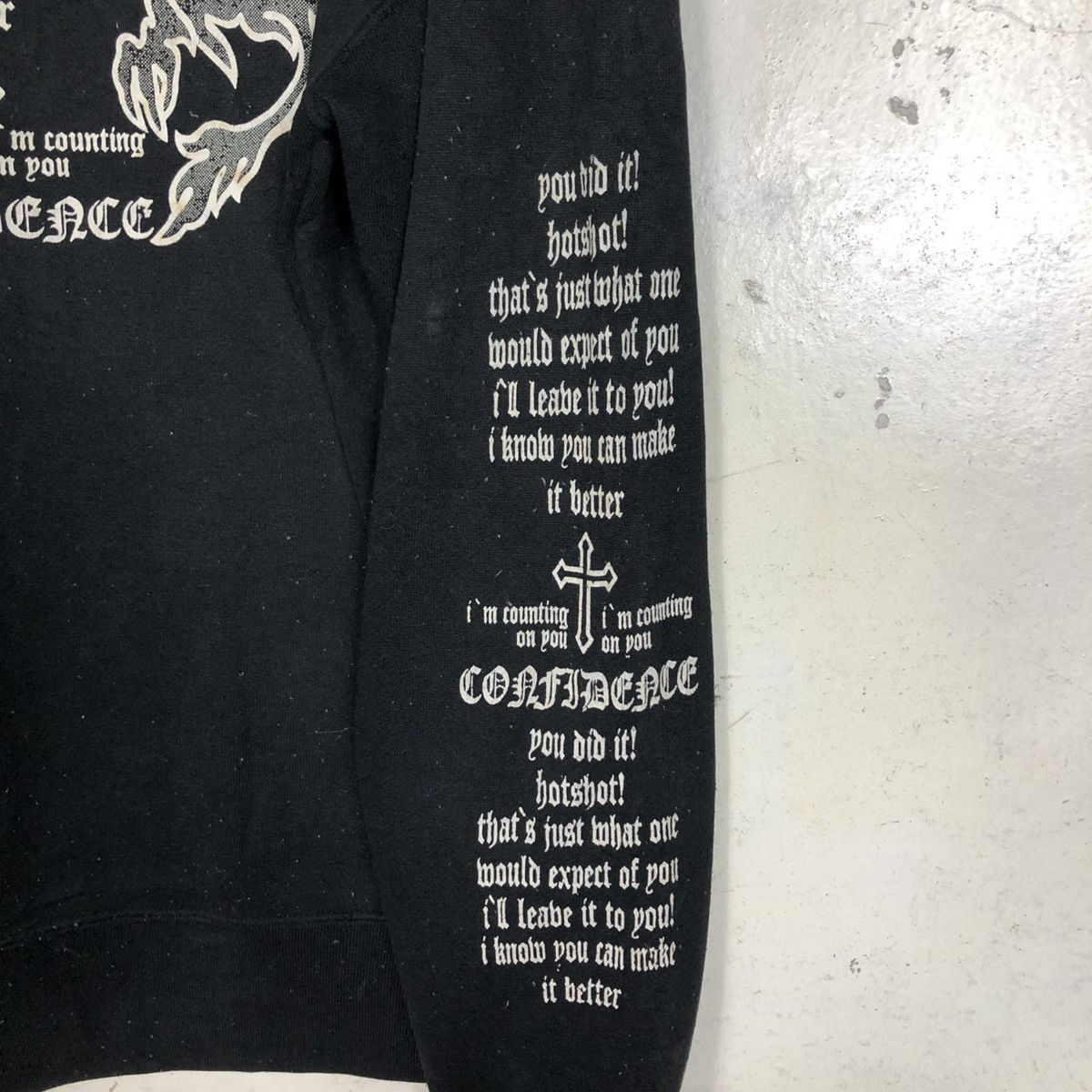 Hysteric Glamour 📌Third Wave Unlimited Sweatshirt Punk Design Size US M / EU 48-50 / 2 - 14 Thumbnail