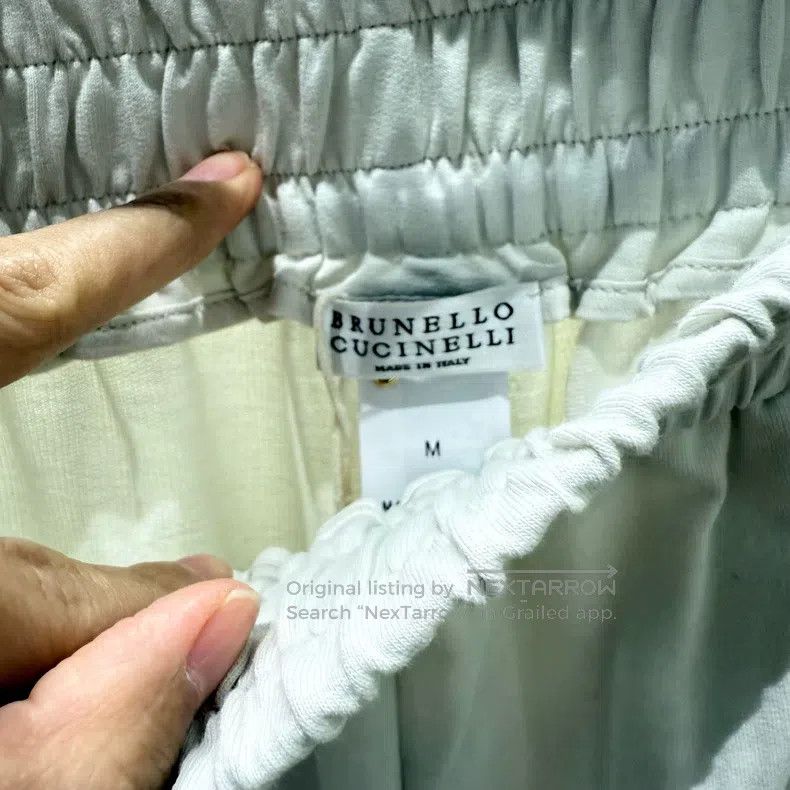 Brunello Cucinelli Brunello Cucinelli size M Studded Wide Leg Pants Size 26" / US 2 / IT 38 - 3 Thumbnail