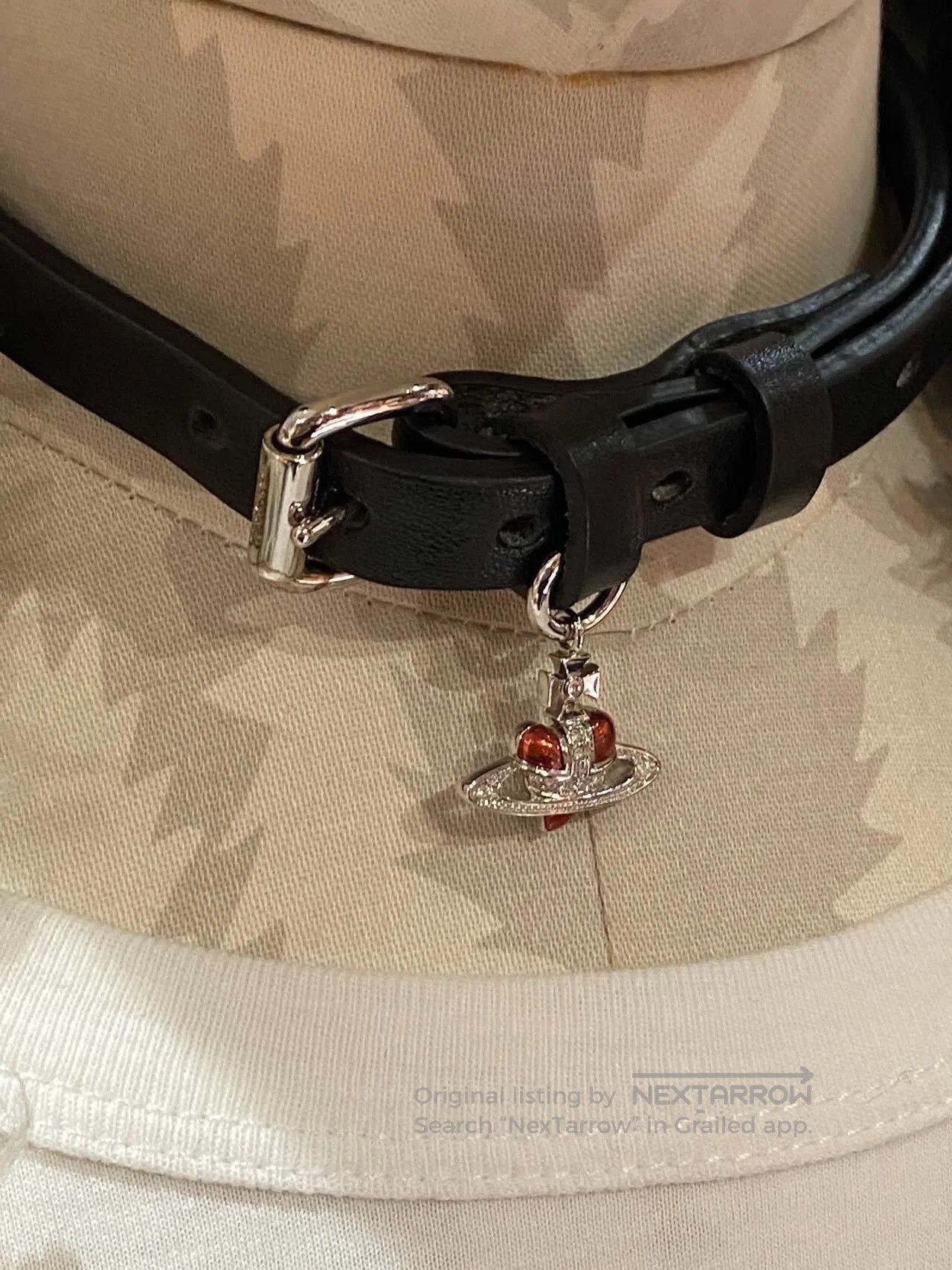 Vivienne Westwood Vivienne Westwood Red Heart Choker. Size ONE SIZE - 2 Thumbnail