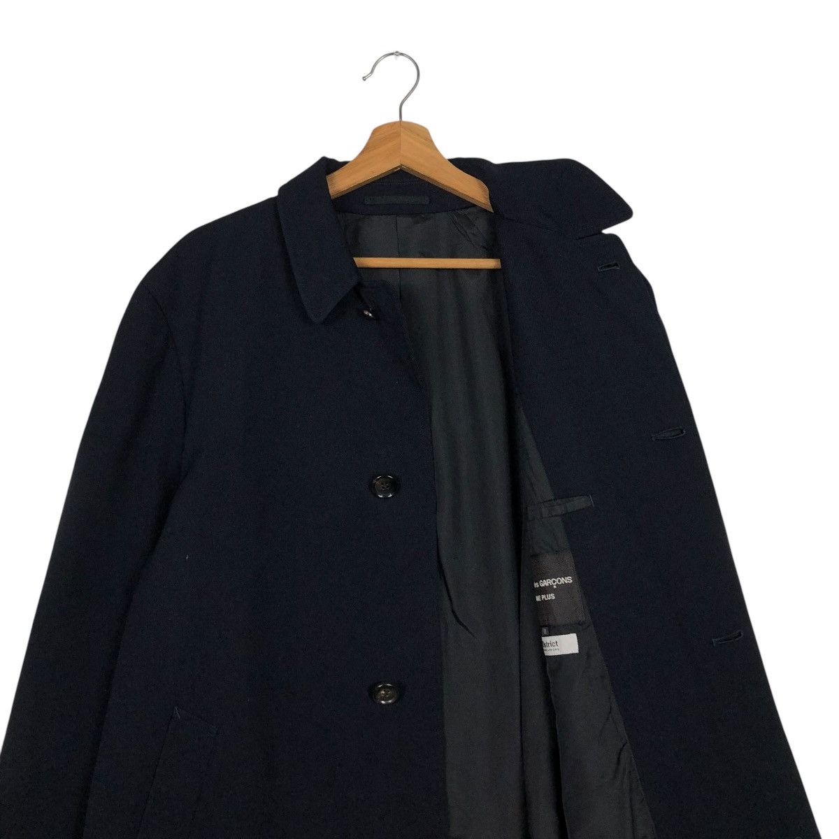 Comme des Garcons Homme Plus 🔥AD2001 COMME DES GARCONS HOMME PLUS WOOL LONG JACKET Size US M / EU 48-50 / 2 - 14 Thumbnail