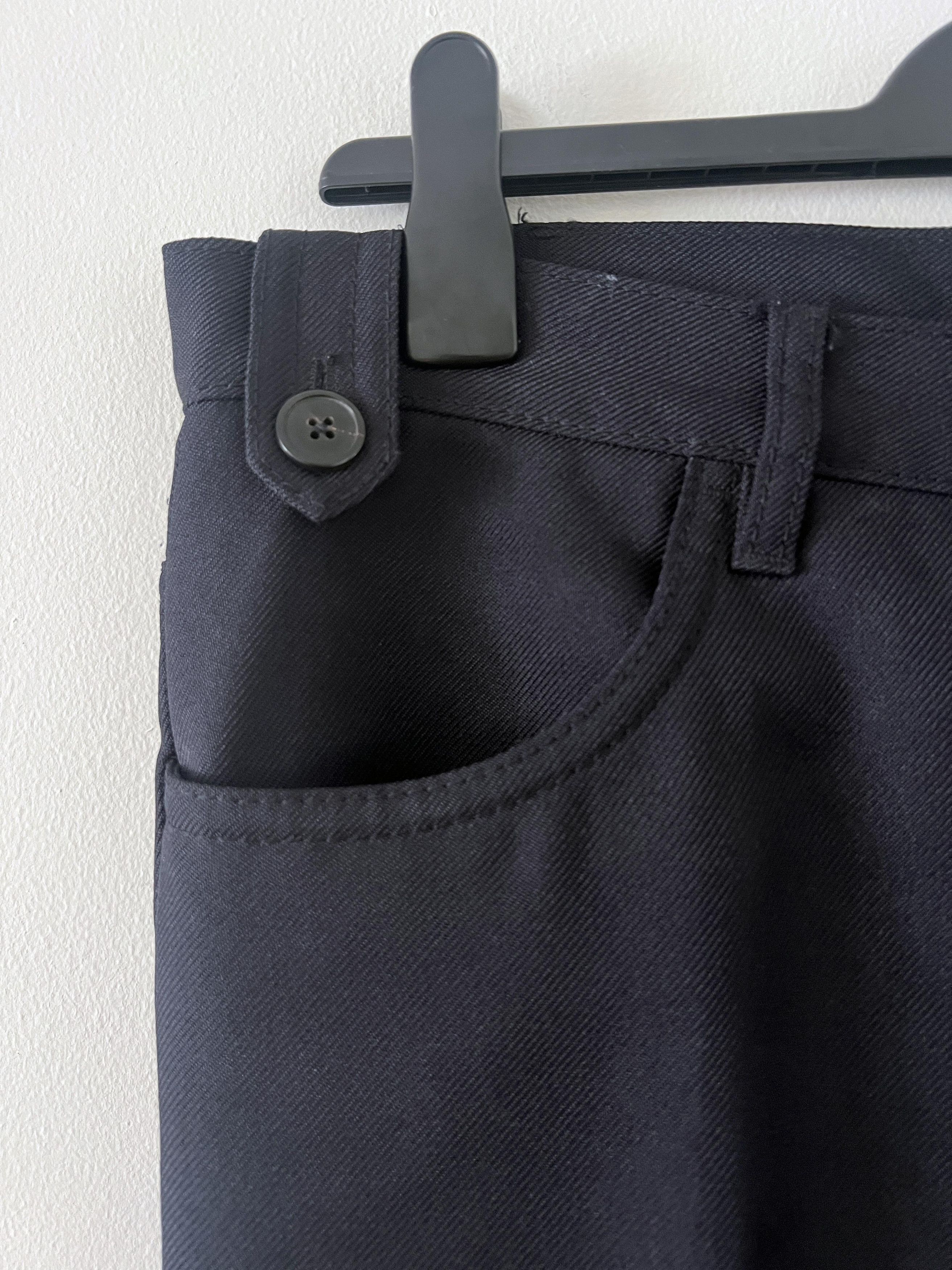 Prada Prada Runway Spring 2019 Blue twill flare pant Size US 30 / EU 46 - 4 Thumbnail