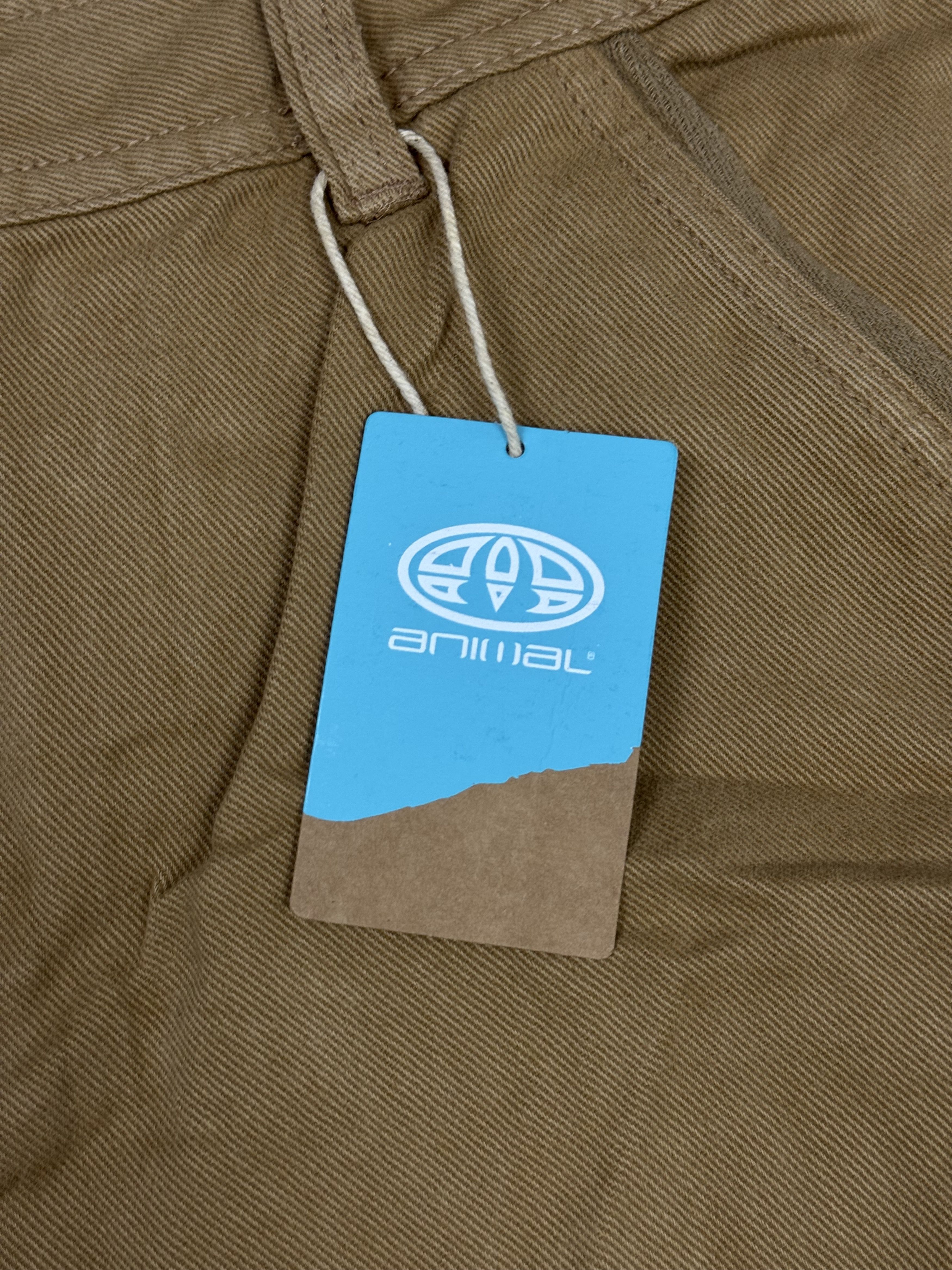 Vintage Animal Dusk Twill Cargo Shorts Size US 36 / EU 52 - 3 Thumbnail