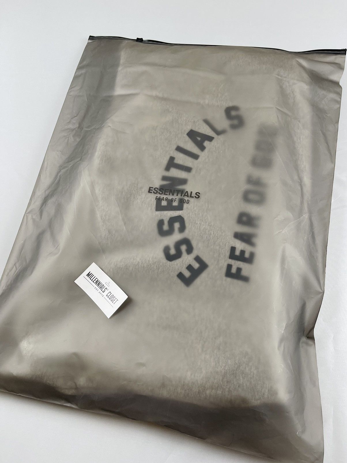 Essentials Fear of God Essentials Hoodie Light Heather Grey Nylon S Size US S / EU 44-46 / 1 - 8 Thumbnail