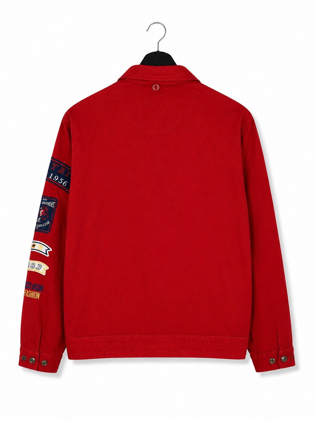 Japanese Brand Vintage Equatoriale Island Red Patch Jacket Union League Size US M / EU 48-50 / 2 - 2 Thumbnail