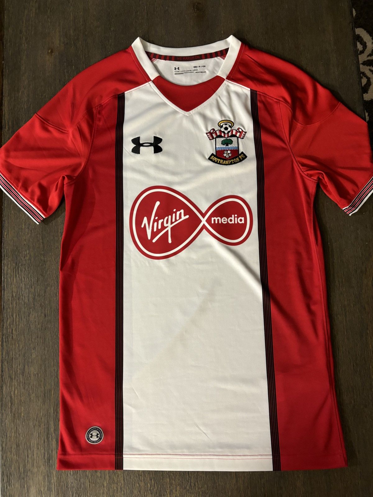 Under Armour Southampton FC 2017/18 Under Armour Home Kit Size US S / EU 44-46 / 1 - 1 Thumbnail