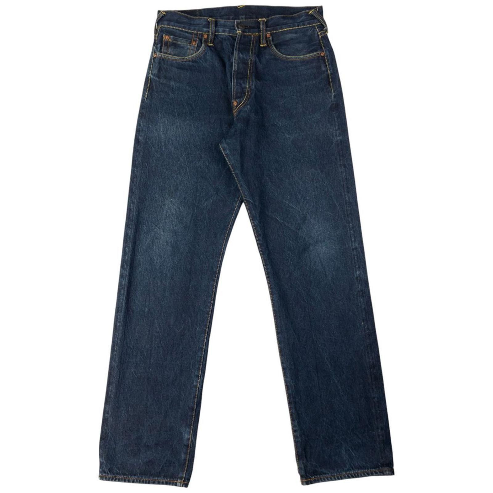 Evisu Vintage Evisu Painted Daicock Japanese Denim Jeans Size W31 Size US 31 - 3 Thumbnail