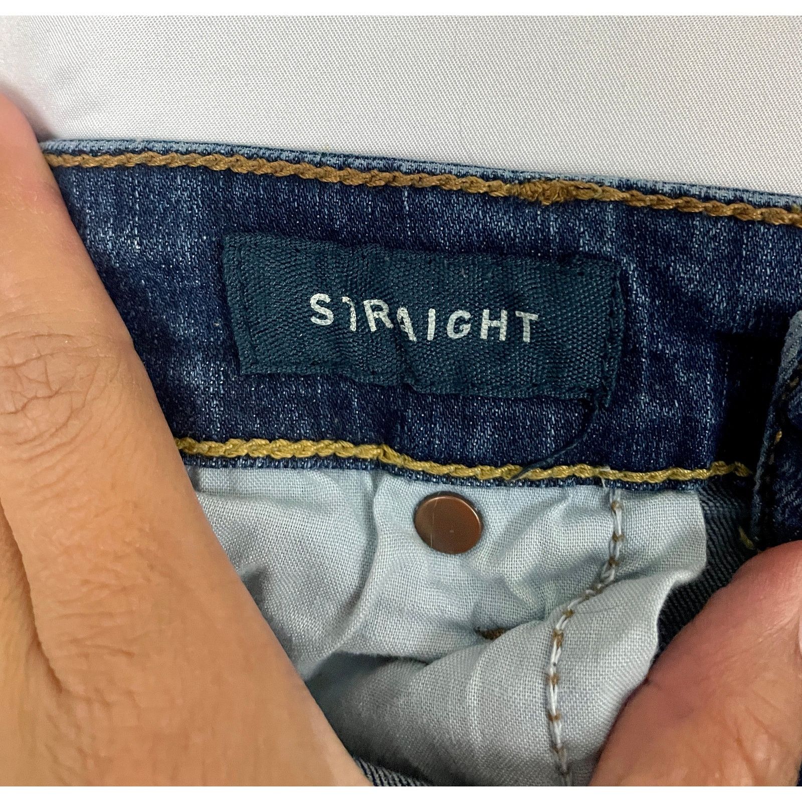 Aeropostale Aeropostale Blue Denim Straight Jeans 32X30 Men's Pants Size US 32 / EU 48 - 5 Thumbnail
