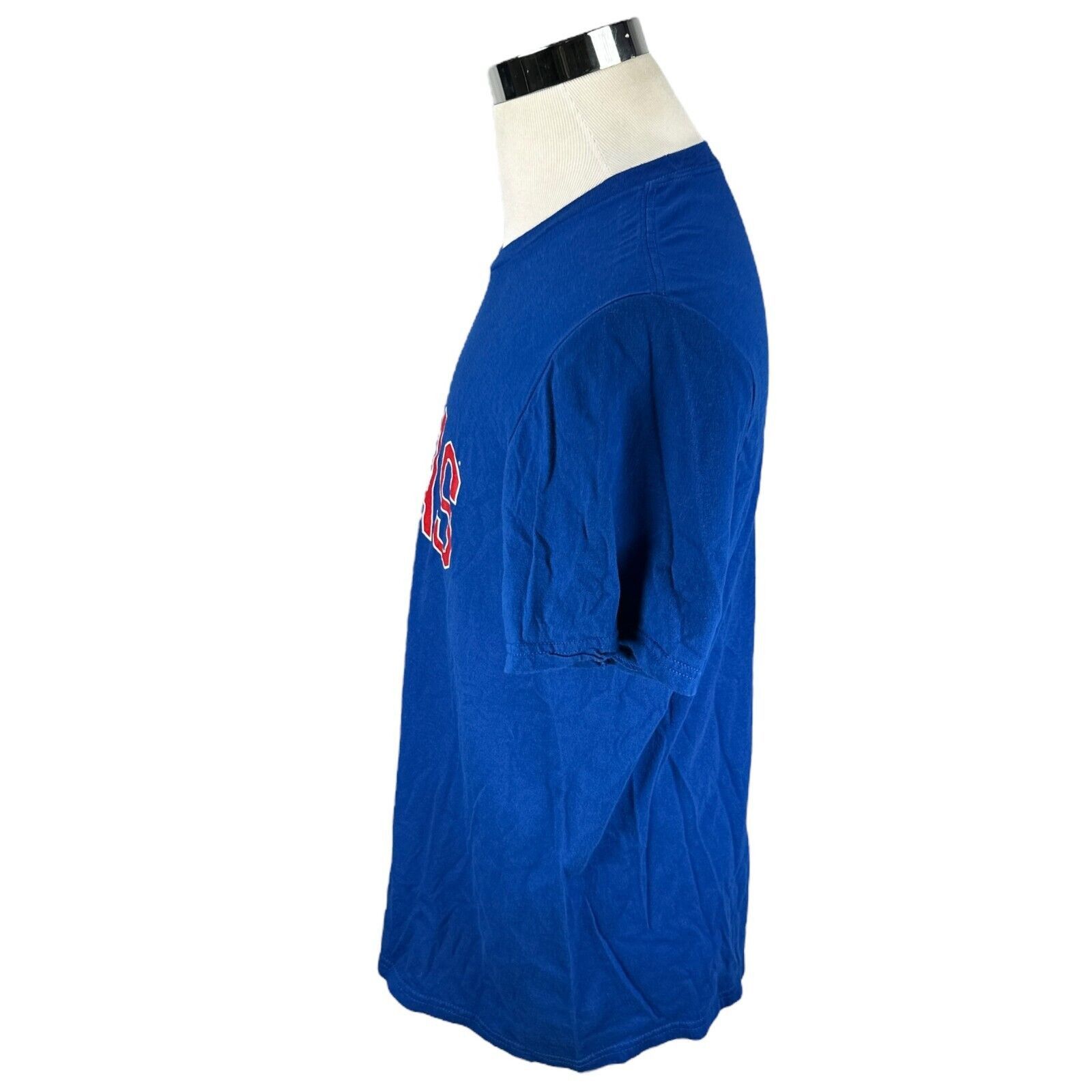 Adidas Adidas Amplifier Kansas Jayhawks T-Shirt Men L Blue Graphics Size US L / EU 52-54 / 3 - 3 Thumbnail
