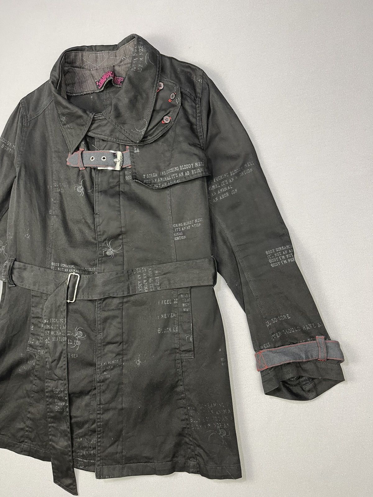 If Six Was Nine H. Anarchyism H. NAOTO Full Spider Punk Jackets Size US S / EU 44-46 / 1 - 2 Thumbnail