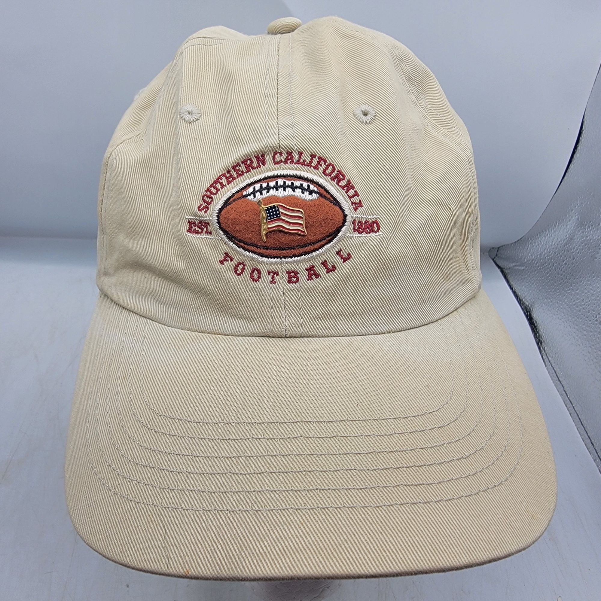 Other Southern California Football Hat Cap Team Trojan Headgear Ad Size ONE SIZE - 1 Thumbnail