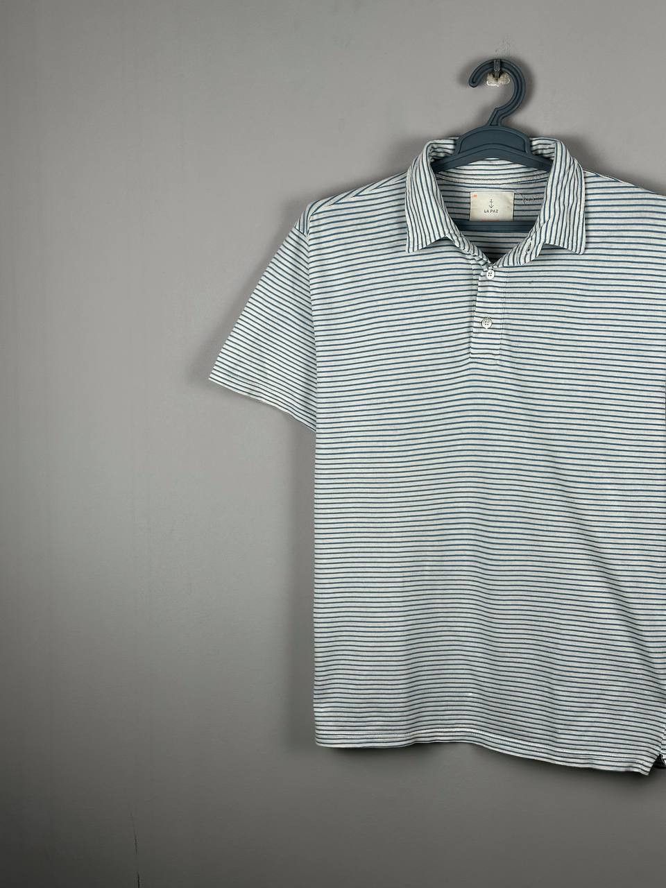 La Paz Luxury La Paz Organic Cotton Striped Polo T Shirt Size US M / EU 48-50 / 2 - 2 Thumbnail