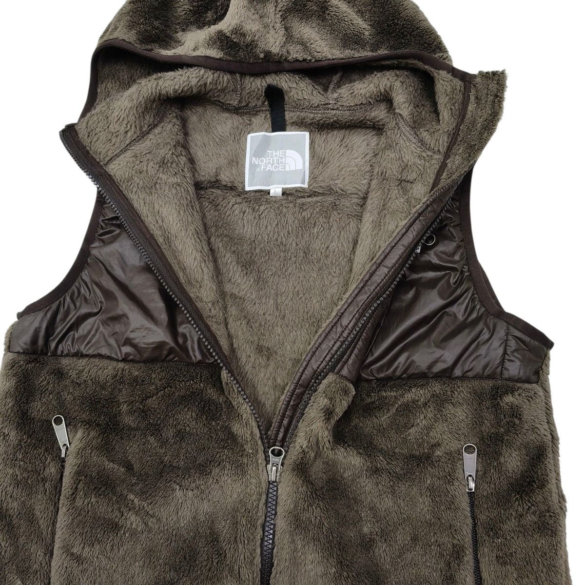 Polartec × The North Face The North Face High Pile Fleece Hood Vest Full Zip Size US L / EU 52-54 / 3 - 3 Thumbnail