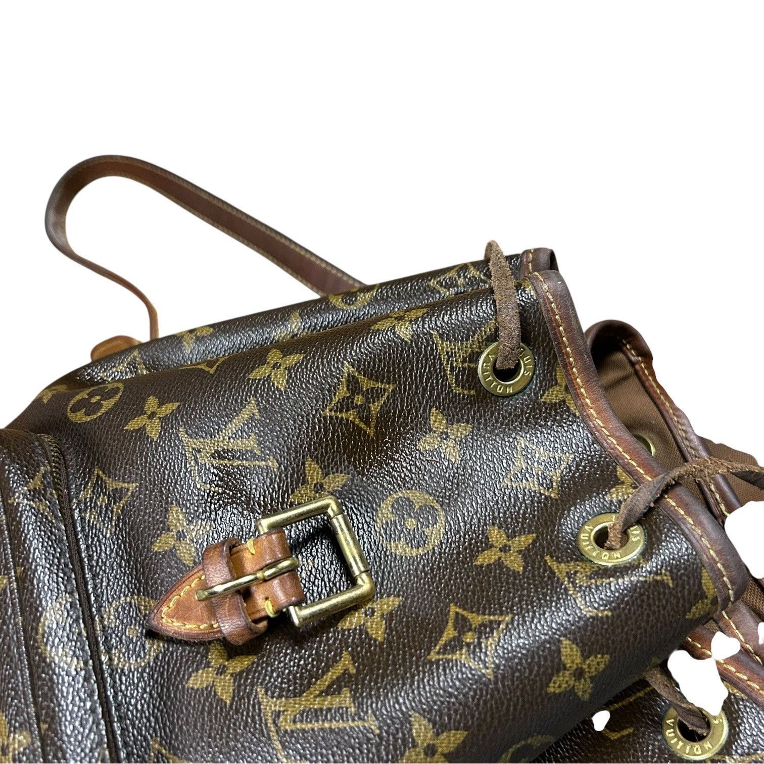 Louis Vuitton Louis Vuitton Authentic Vintage Montsouris Monogram Backpack Size ONE SIZE - 10 Thumbnail