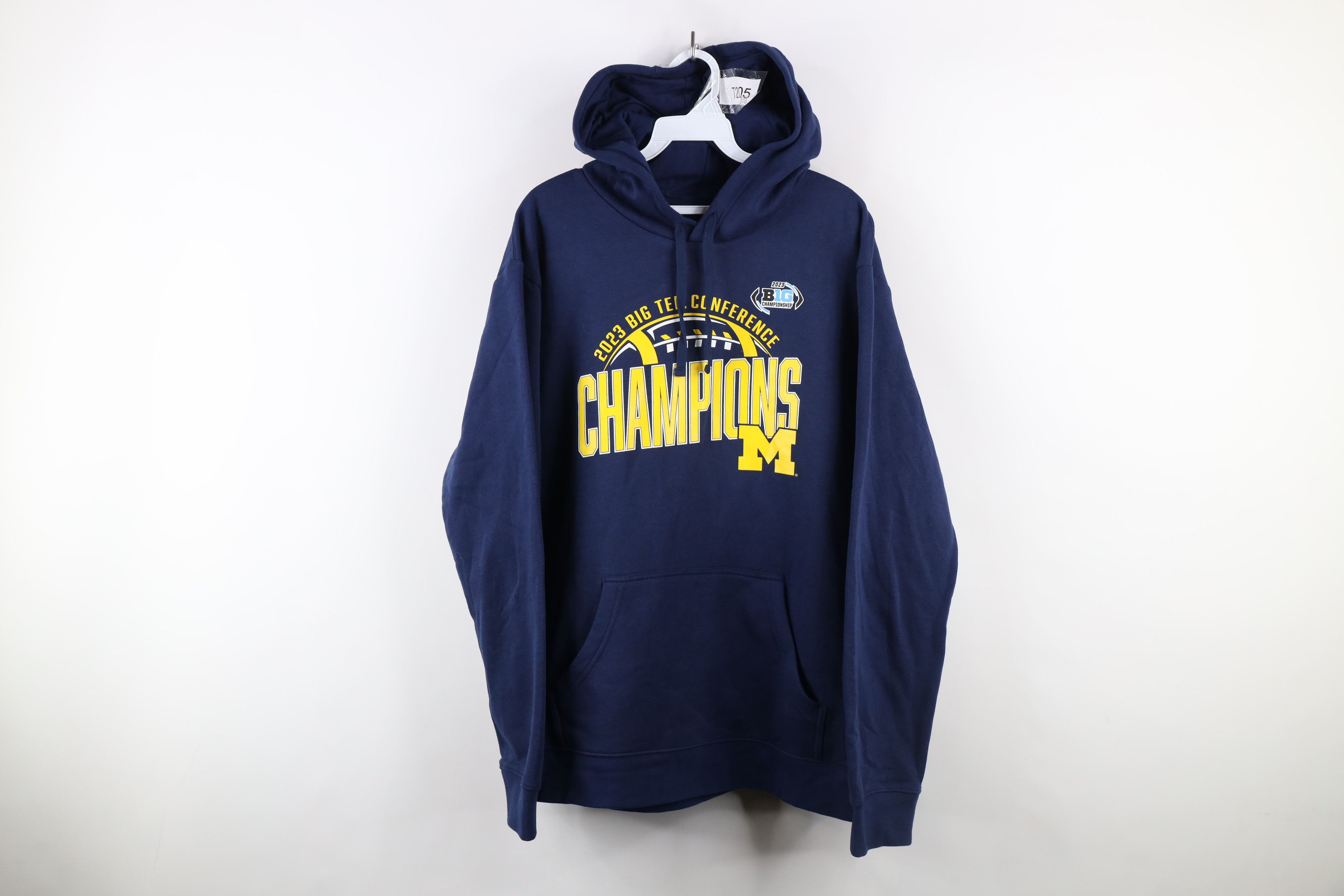 Vintage Fanatics 2023 Big Champions University of Michigan Hoodie Size US XL / EU 56 / 4 - 1 Thumbnail