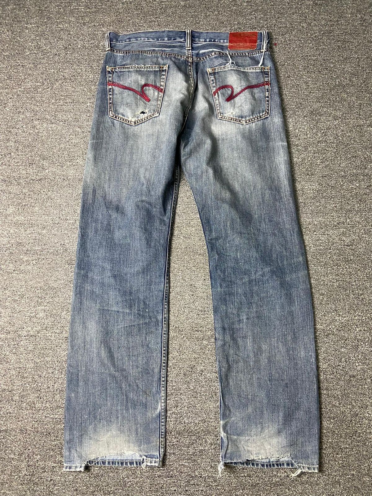 Japanese Brand × Seditionaries × Vintage VILLAND Brand Distressed Denim Ripped Jeans (131) Size US 36 / EU 52 - 3 Thumbnail