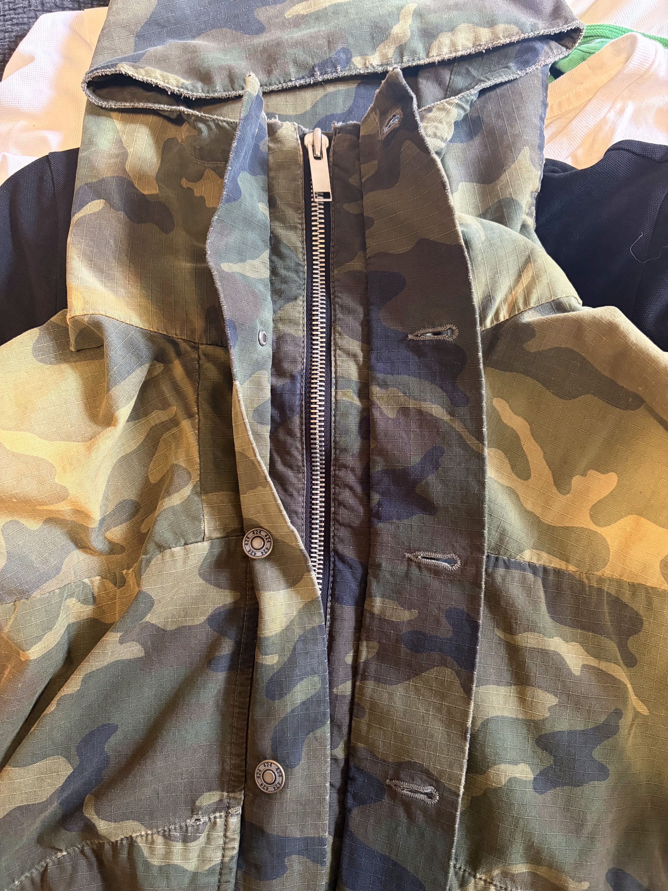 424 424 Camo Parka Jacket Size US M / EU 48-50 / 2 - 4 Thumbnail