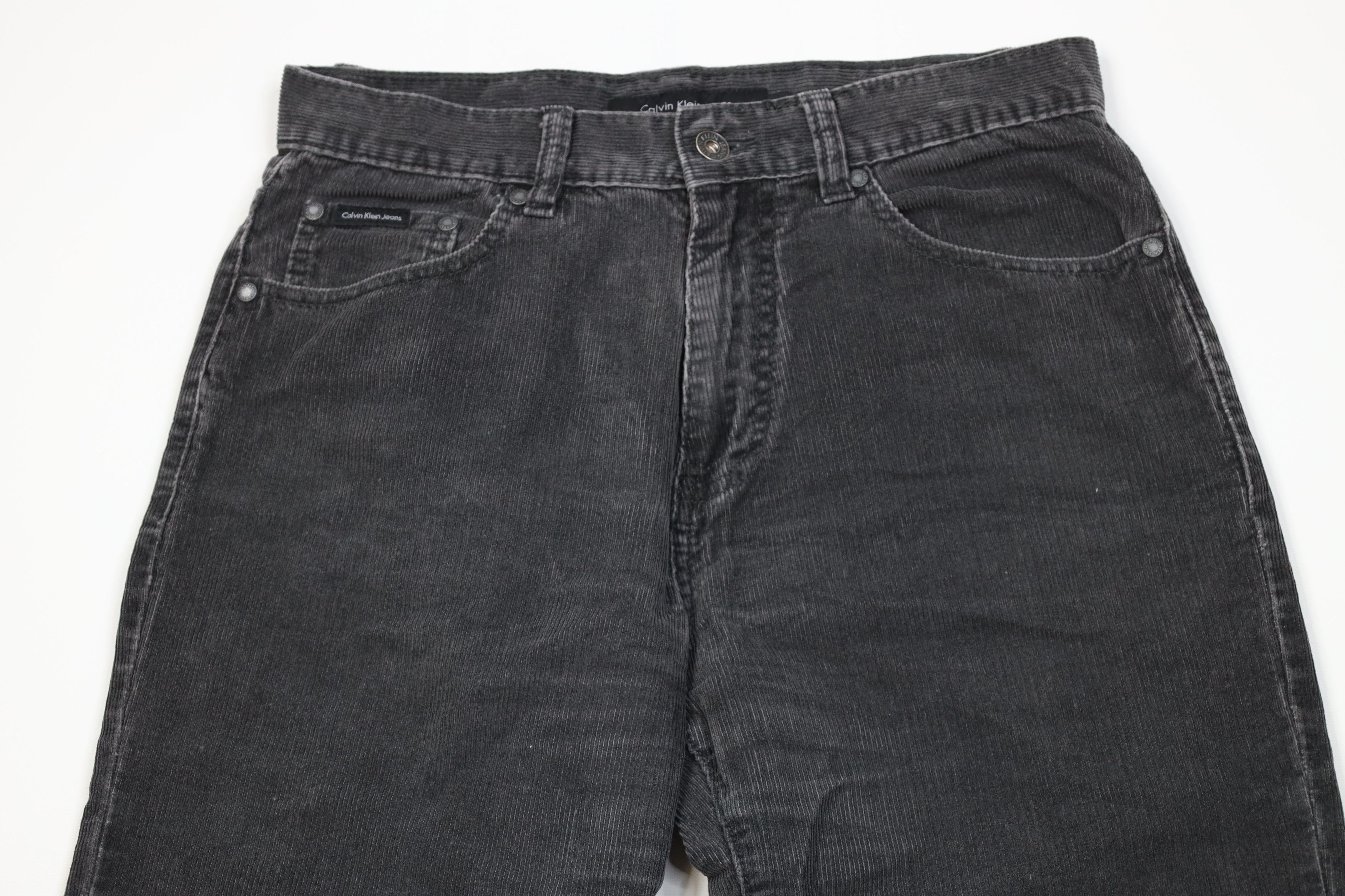 Calvin Klein Vintage 90s Y2K Calvin Klein Straight Leg Corduroy Pants Size US 30 / EU 46 - 2 Thumbnail