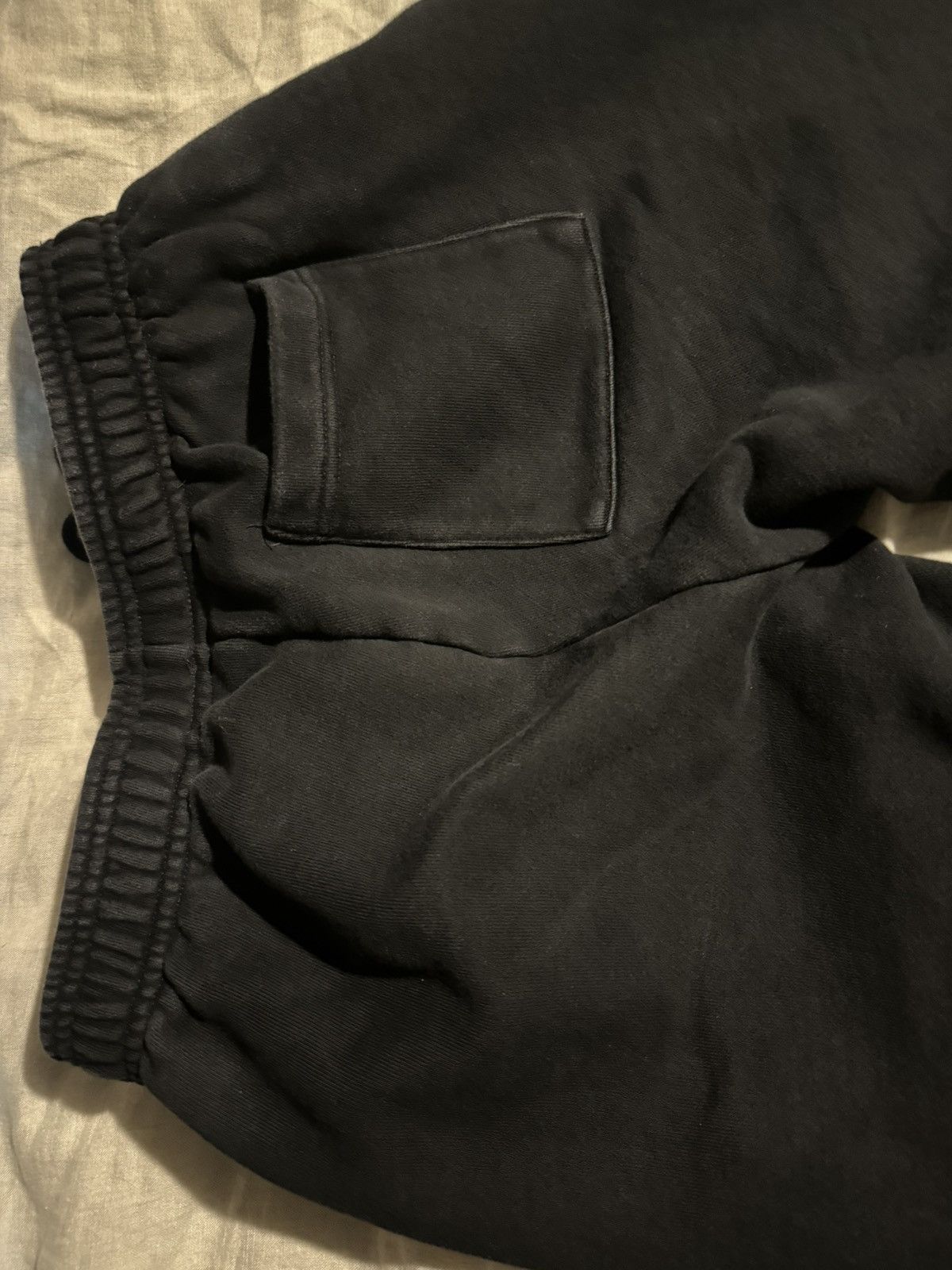 Death Grips × Praying Praying Don't Give Up Sweats Washed Black XL Size 36" / US 14 / IT 50 - 13 Thumbnail