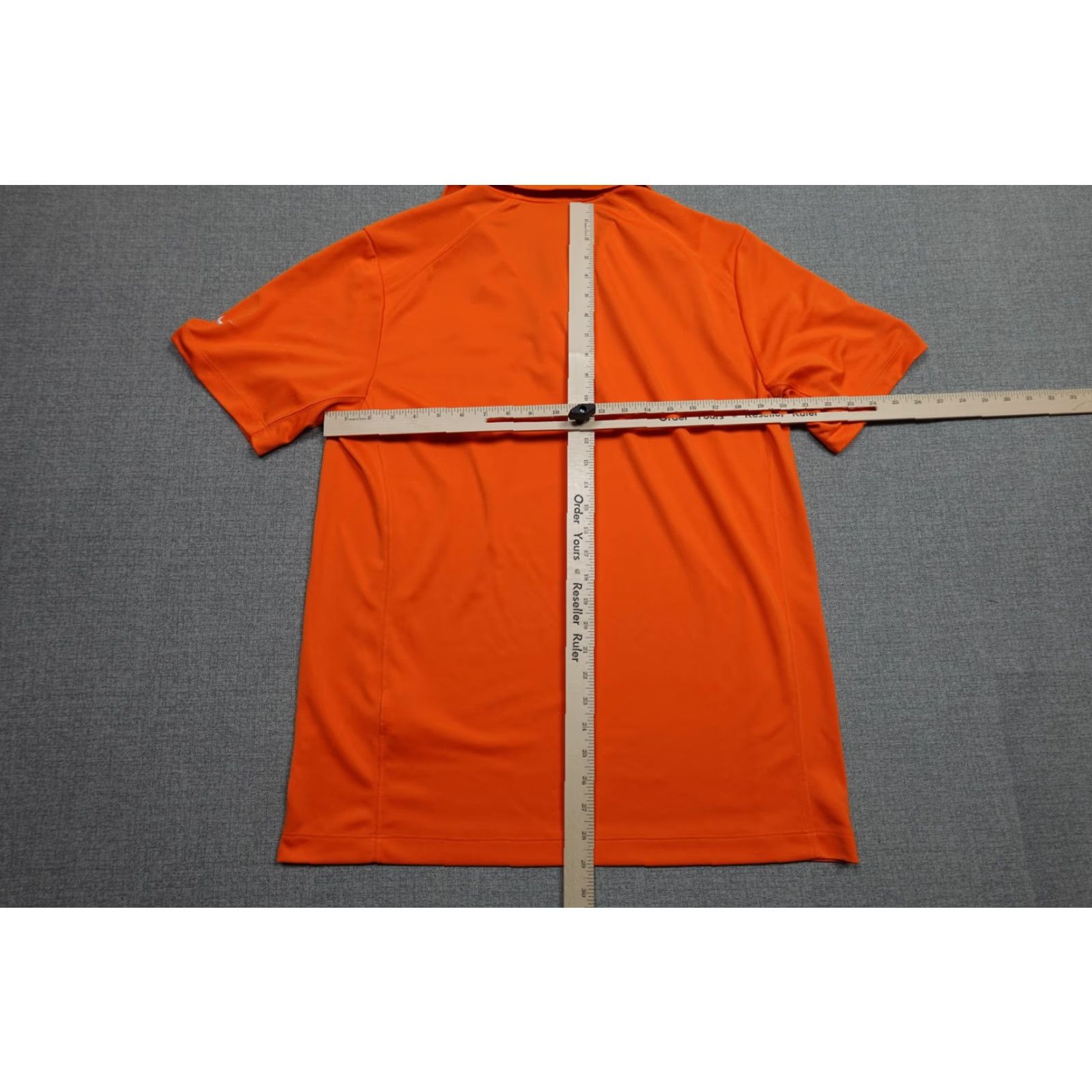 Nike Nike Golf Dri-FIT Polo Mens L Orange Breathable Short Sleeve Tour Performance Shirt Size US L / EU 52-54 / 3 - 5 Thumbnail