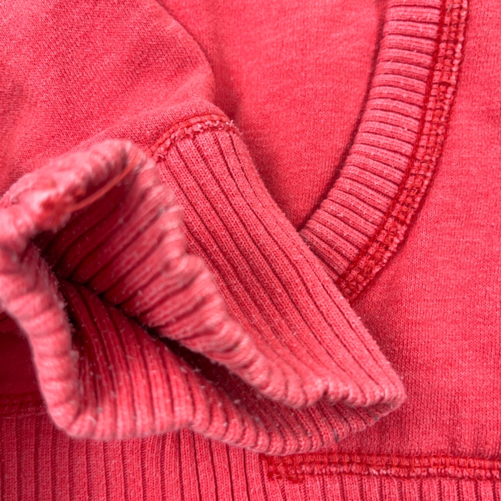 American Eagle Outfitters Vintage American Eagle Hoodie Women Large Red Blue Faded Spell Out AEO 2000s L Size L / US 10 / IT 46 - 6 Thumbnail
