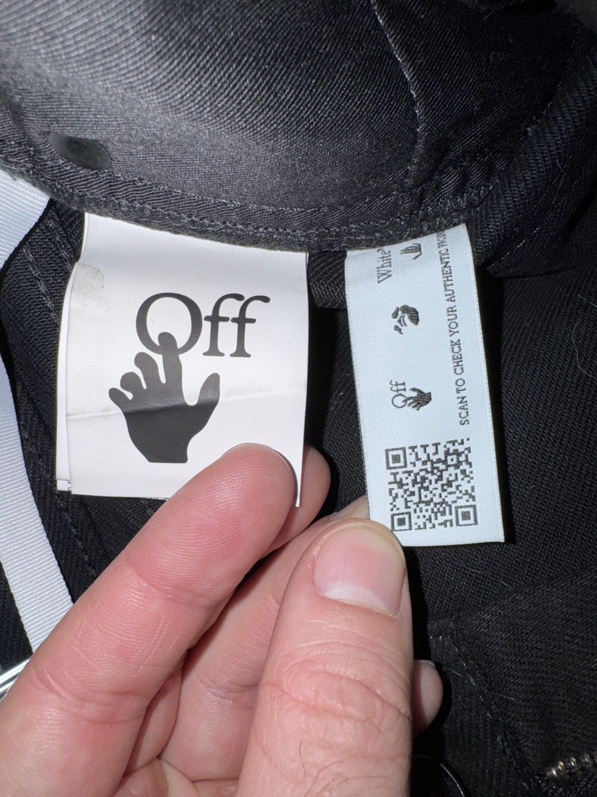 Off-White Off White Black Jeans Size US 33 - 3 Thumbnail