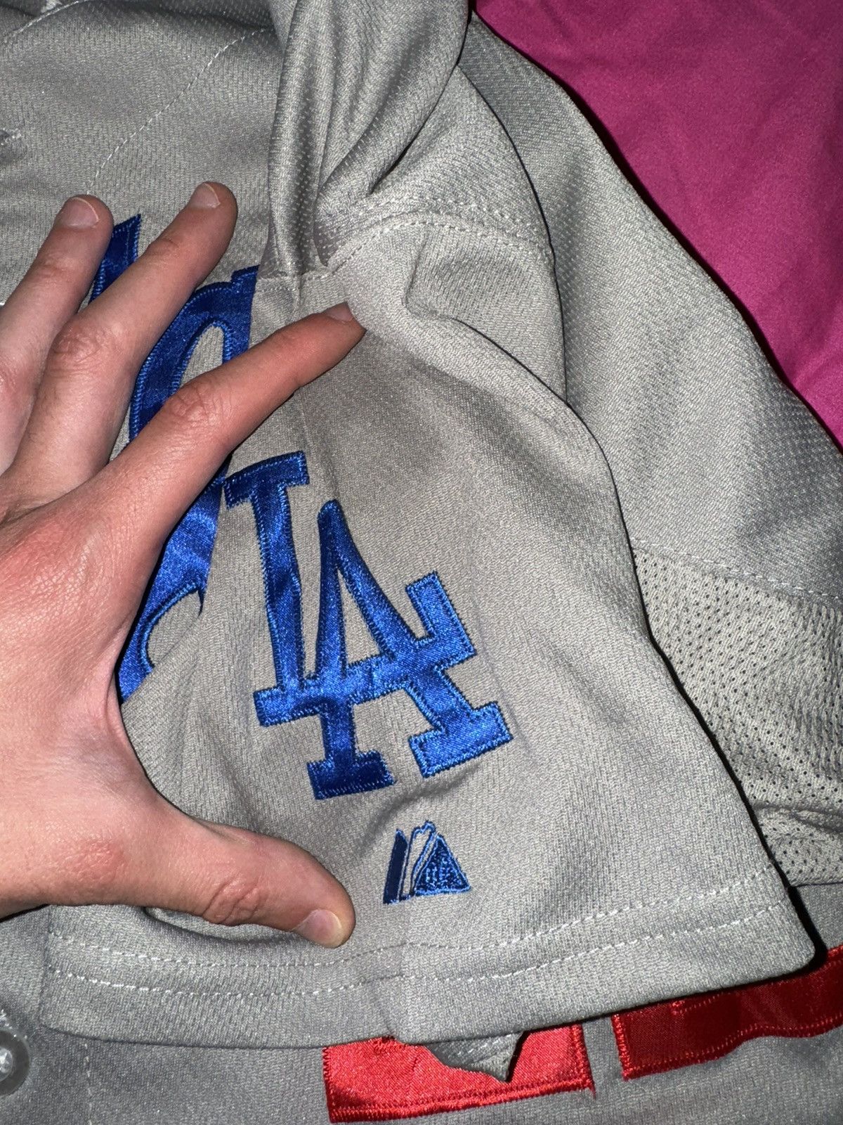 Majestic Jersey Majestic dodgers Size US XXL / EU 58 / 5 - 4 Thumbnail