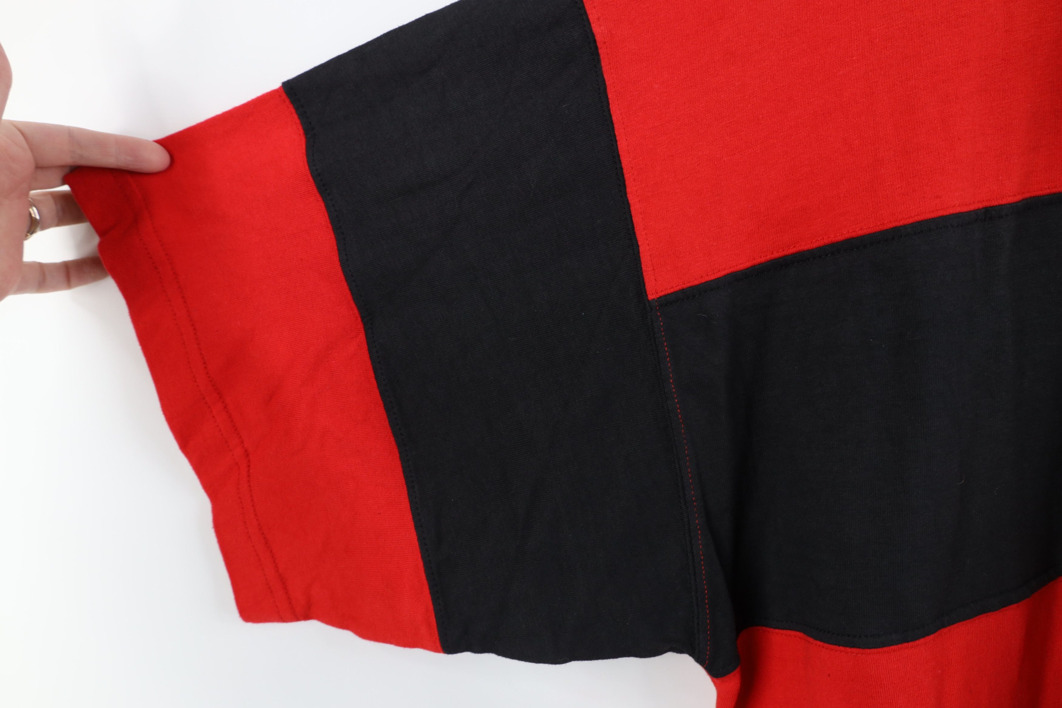 Vintage Vintage 90s Chicago Bulls Basketball Rugby Polo Shirt Cotton Size US L / EU 52-54 / 3 - 9 Thumbnail